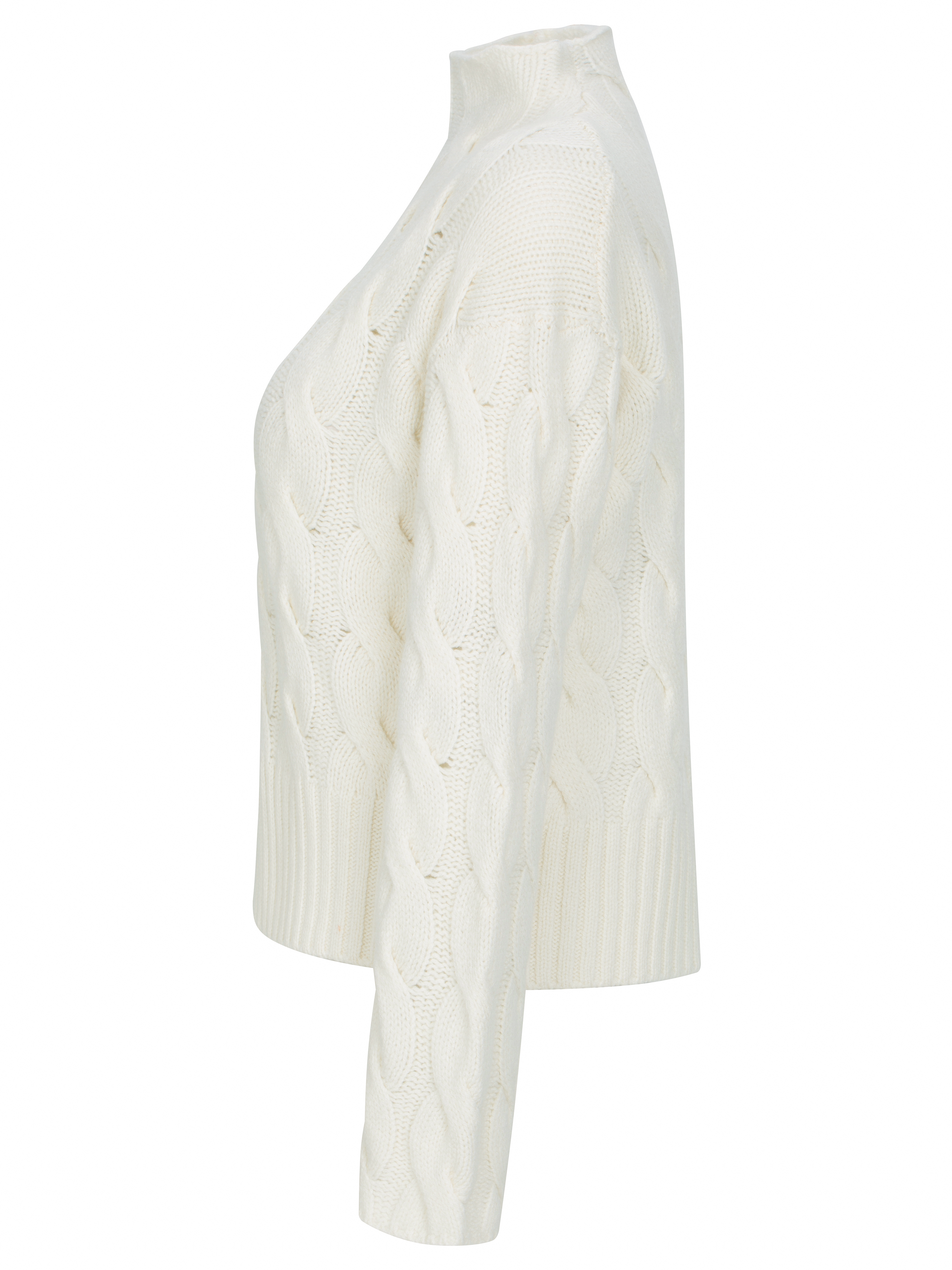 Vindfjellet Kabelstrikket Genser  Snow White