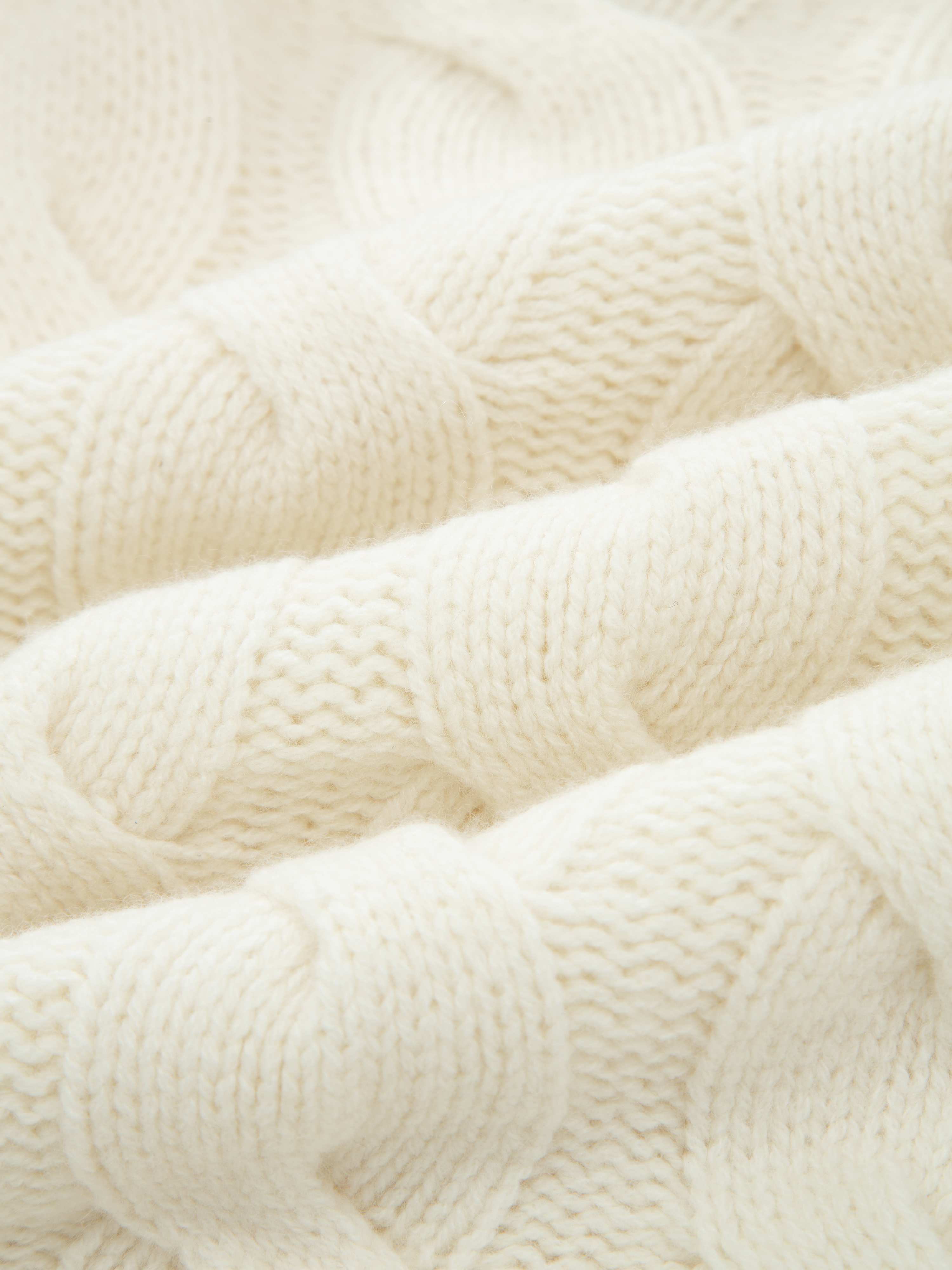 Vindfjellet Kabelstrikket Genser  Snow White