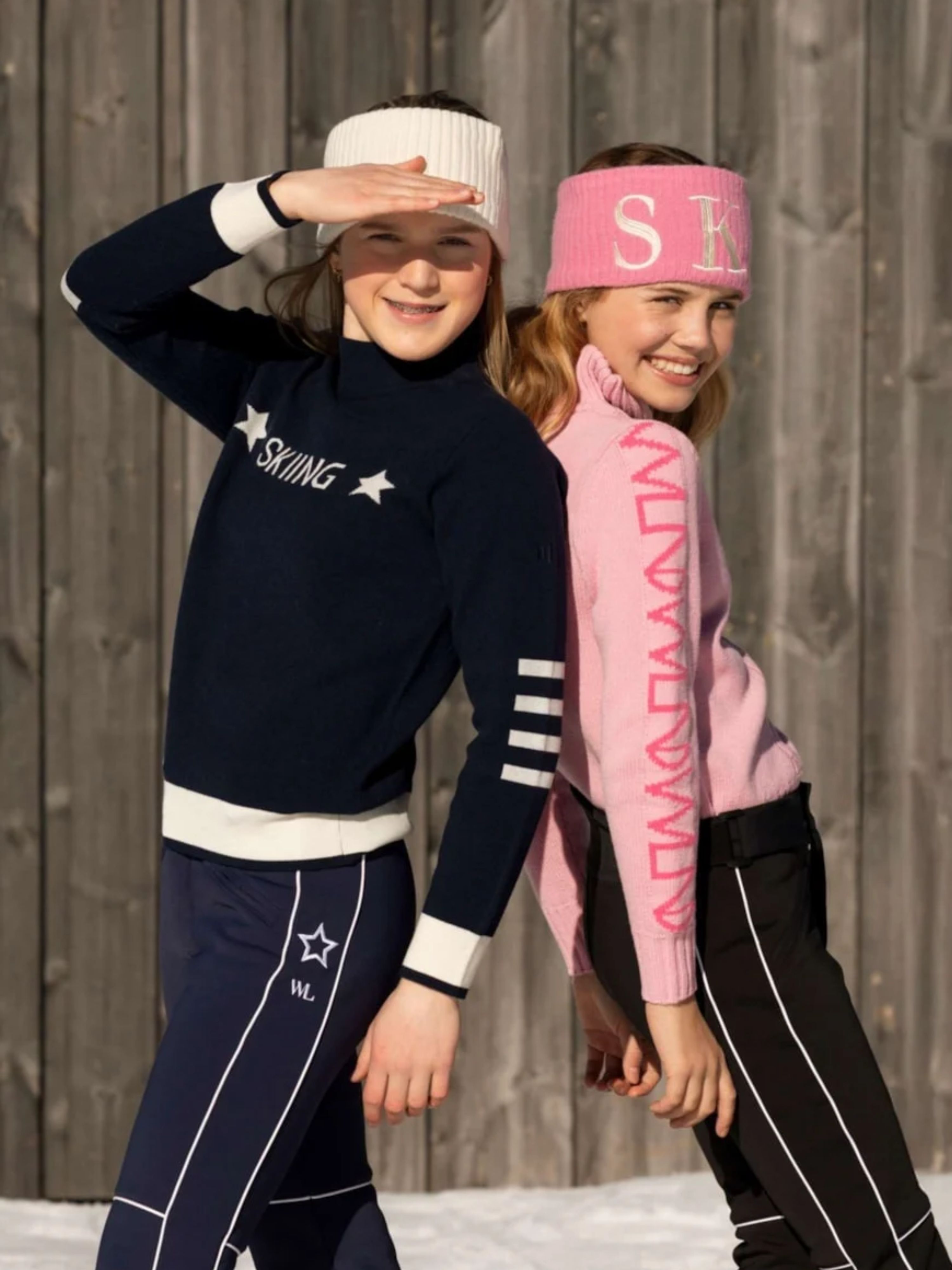 Voss Ribbestrikket Pannebånd Bubblegum