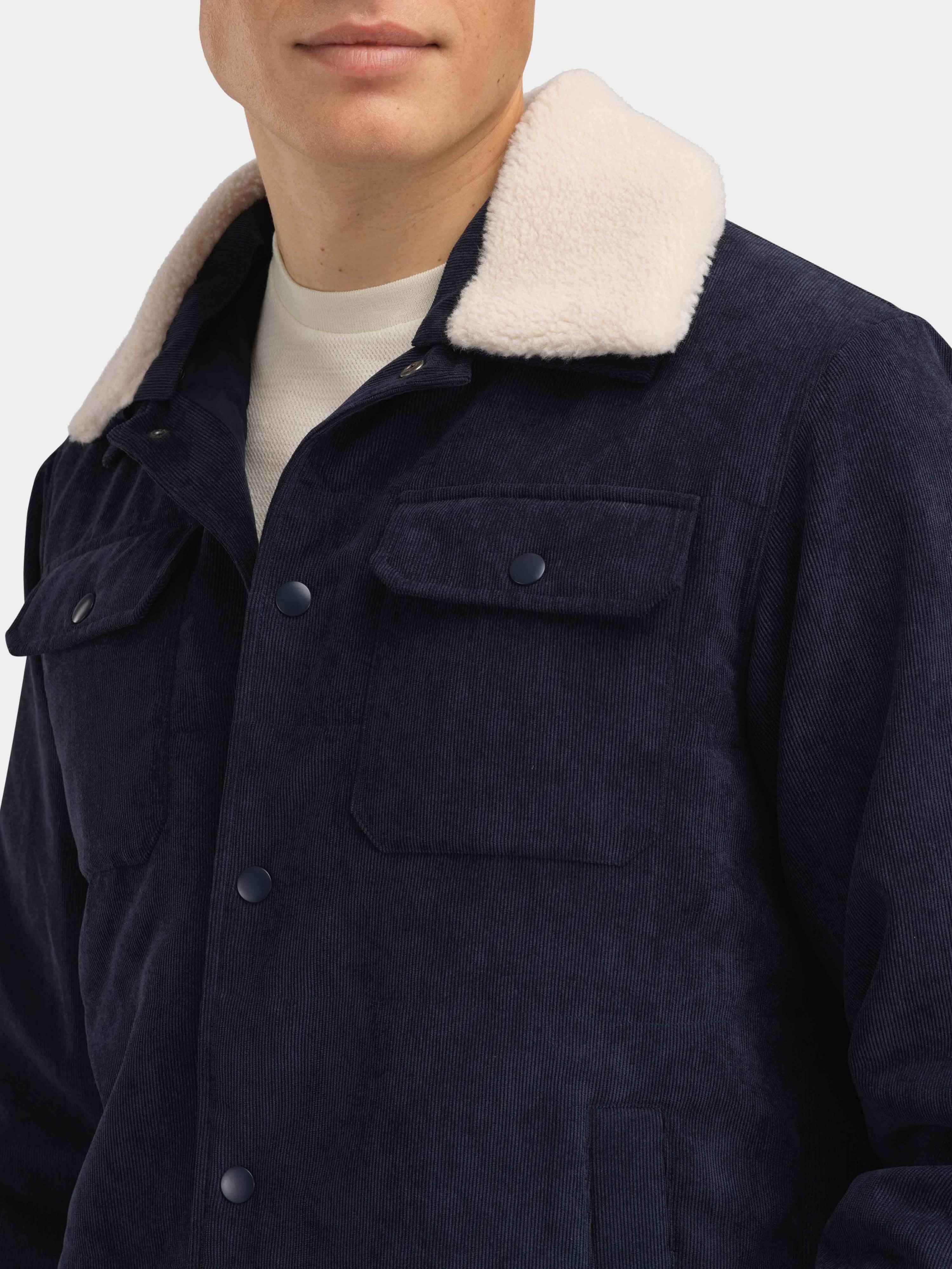 Eidselva Cord Jakke  Dark Blue