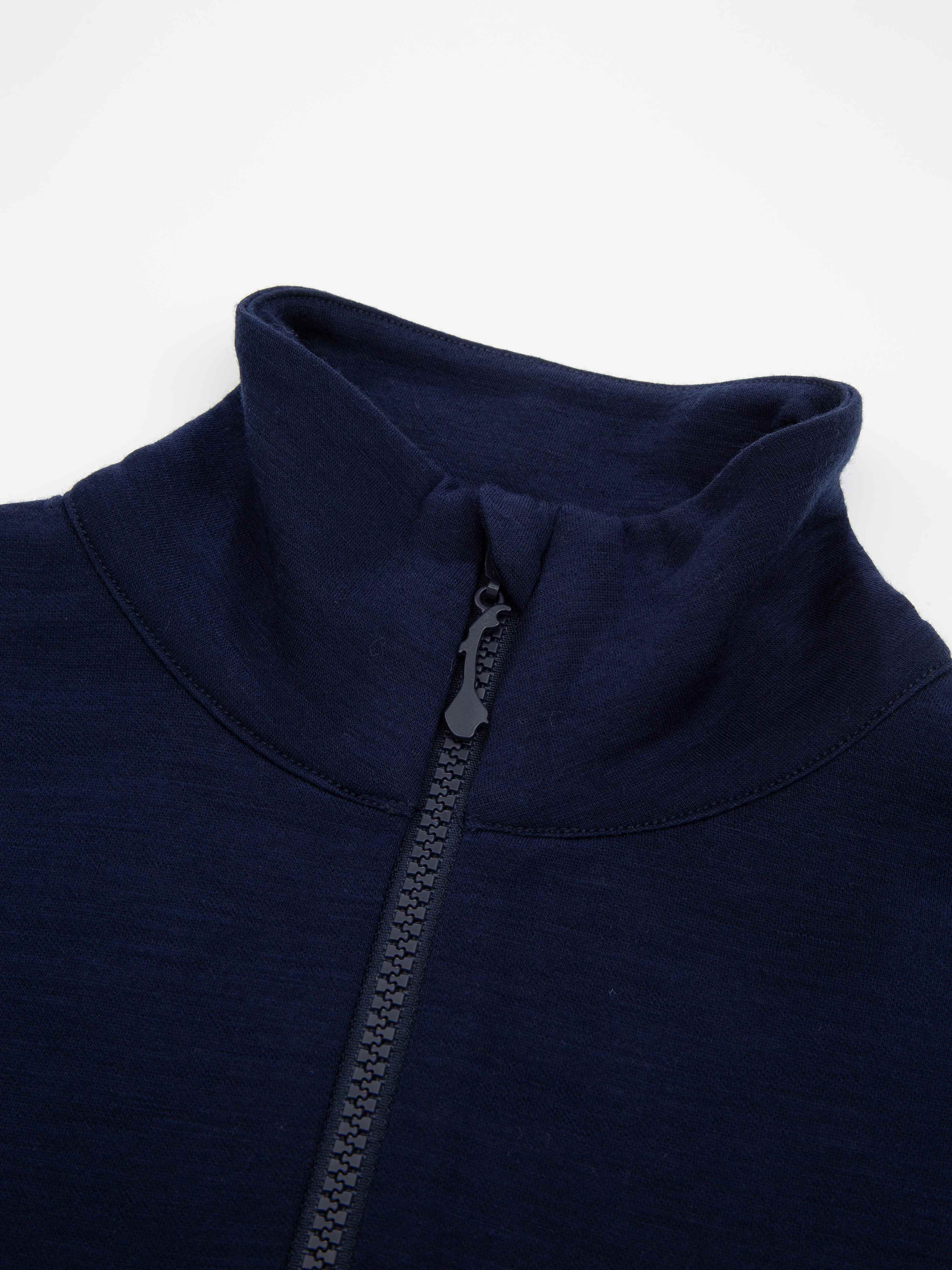 Furedalen Half-zip Ulltrøye Light Sky