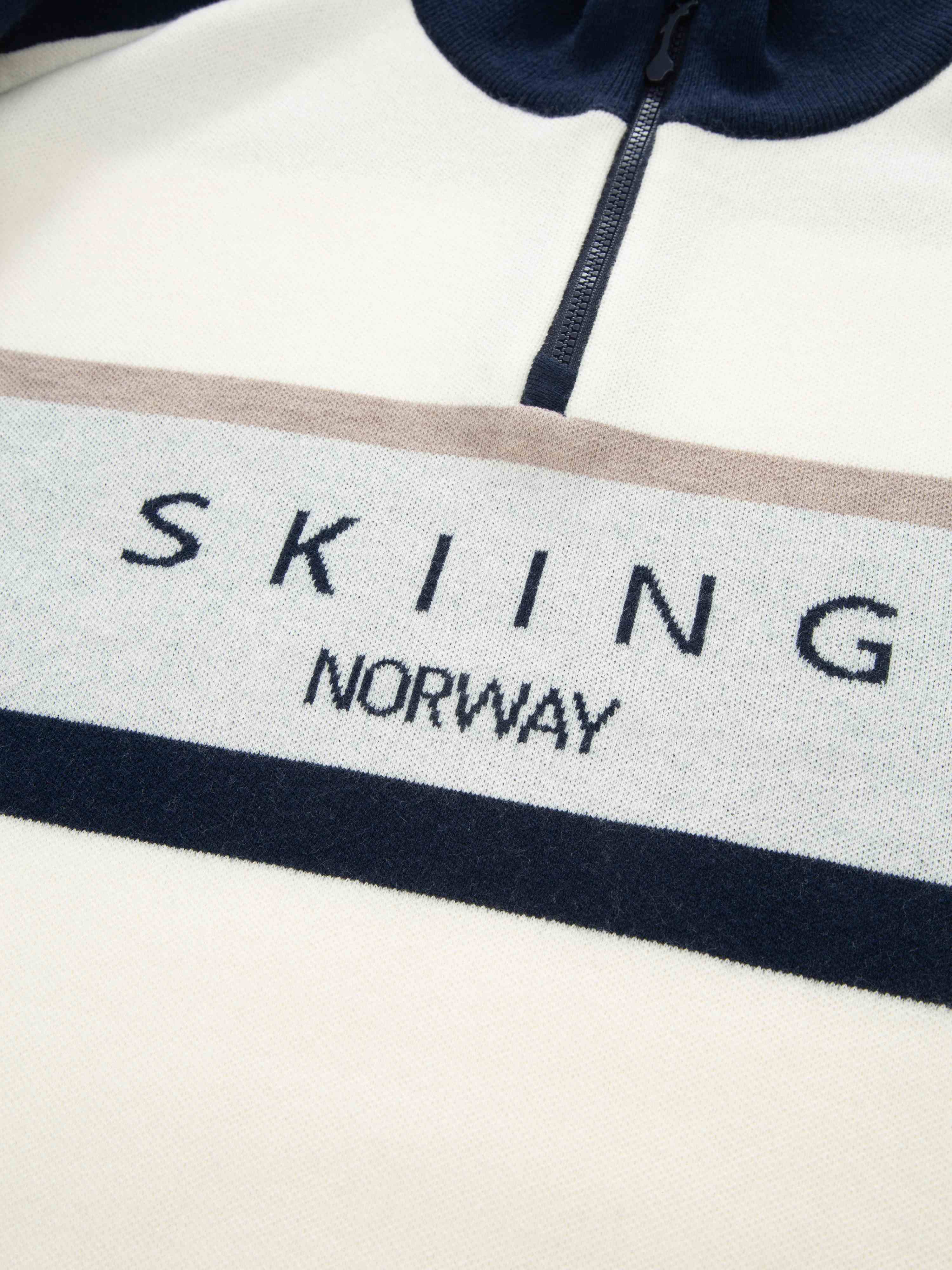 Hemsedal Half-zip Ullgenser Blue Ink