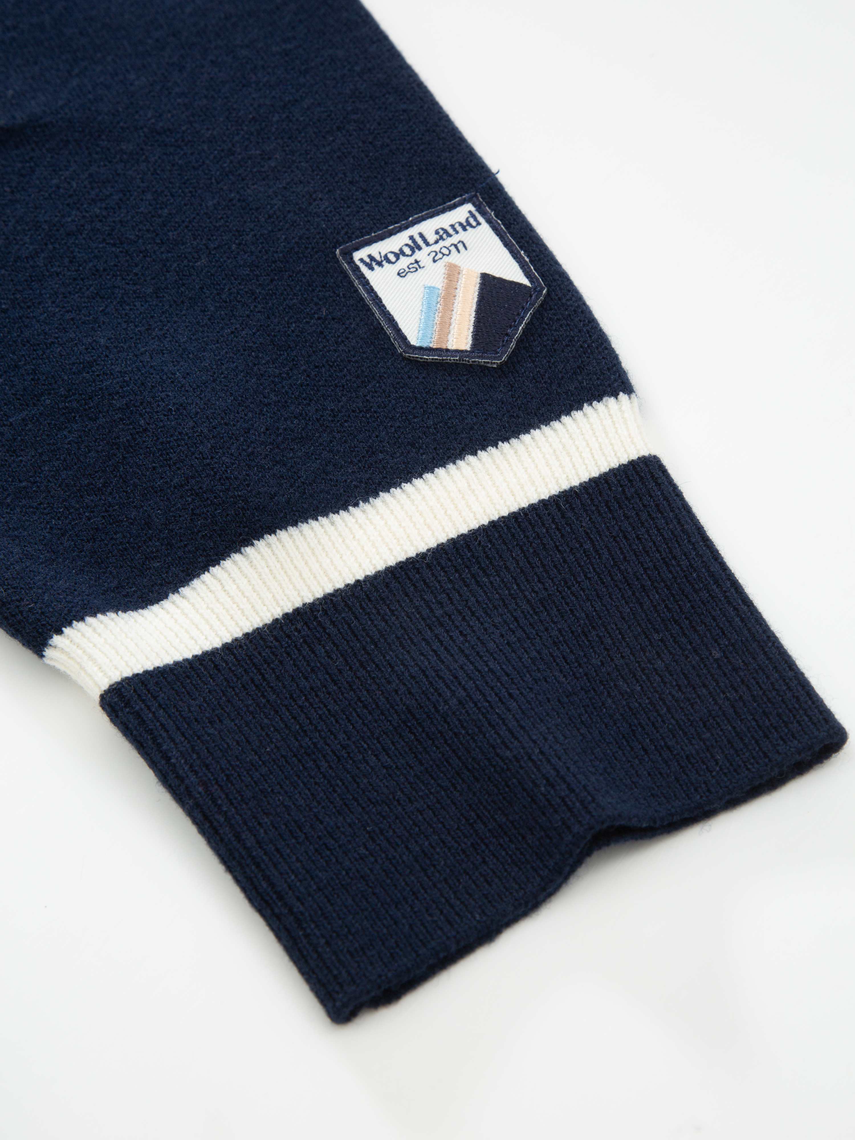 Hemsedal Half-zip Ullgenser Blue Ink