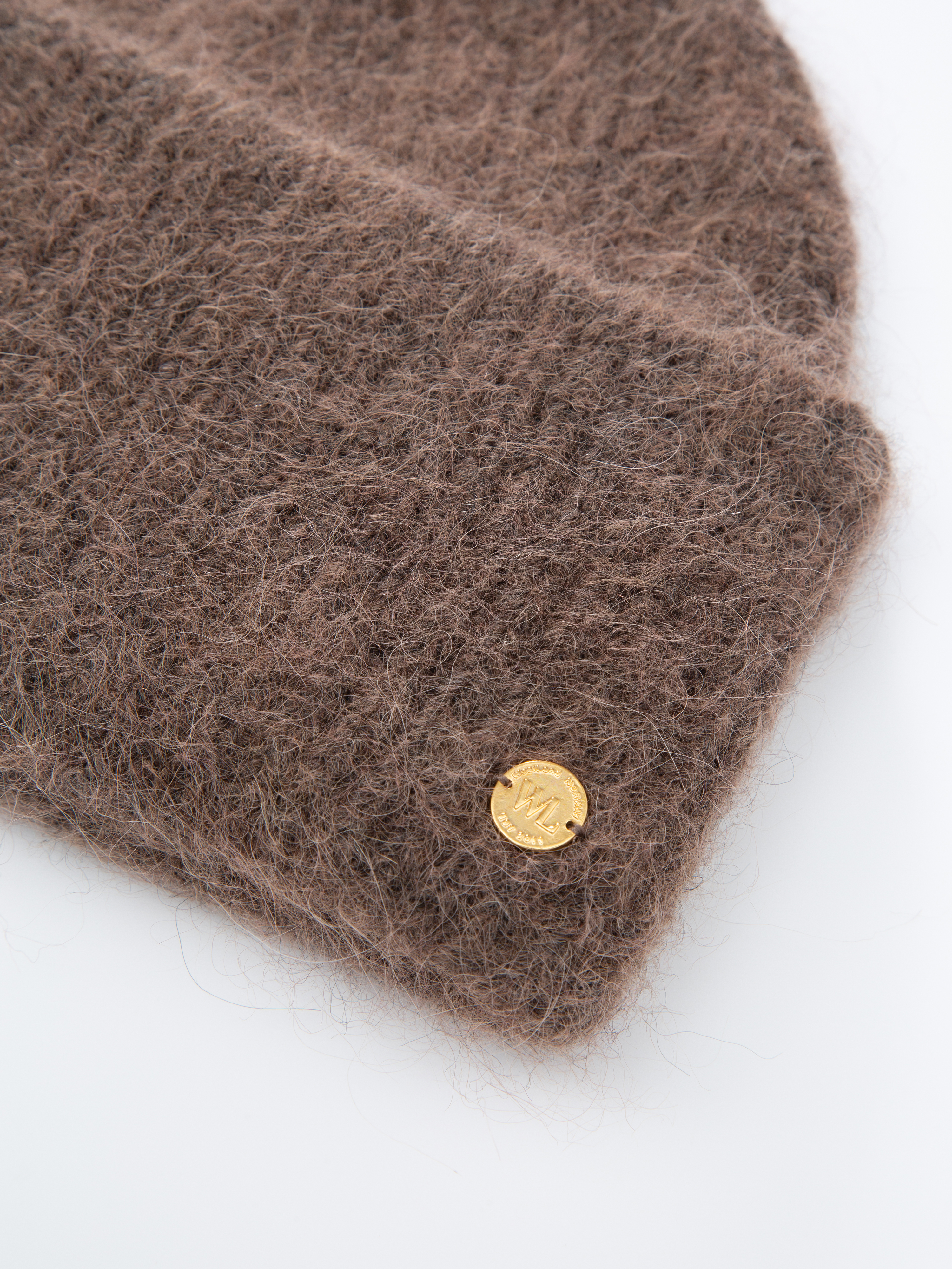 Raulandstind Strikket Lue Mocca