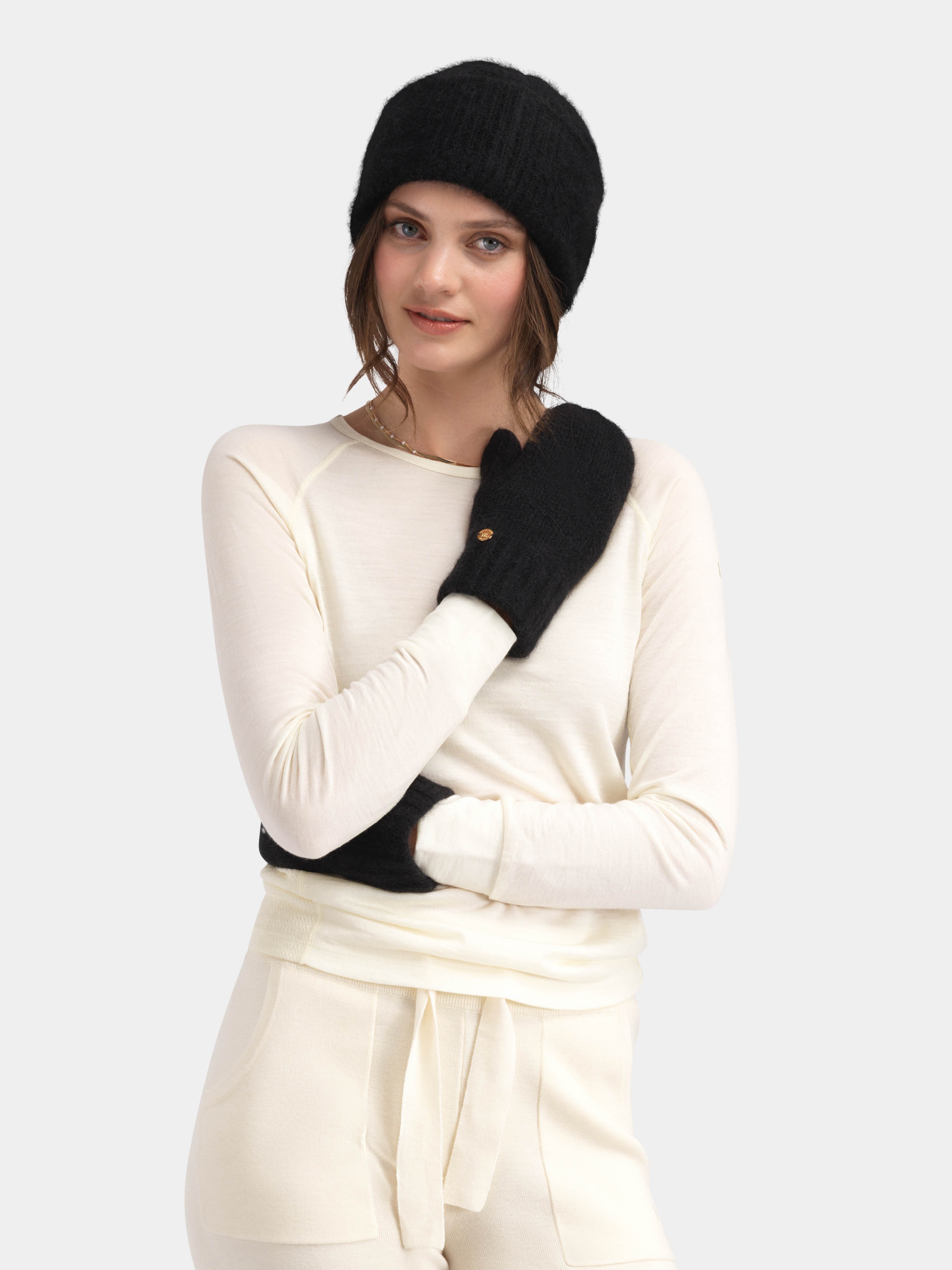 Raulandstind Strikket Lue Black