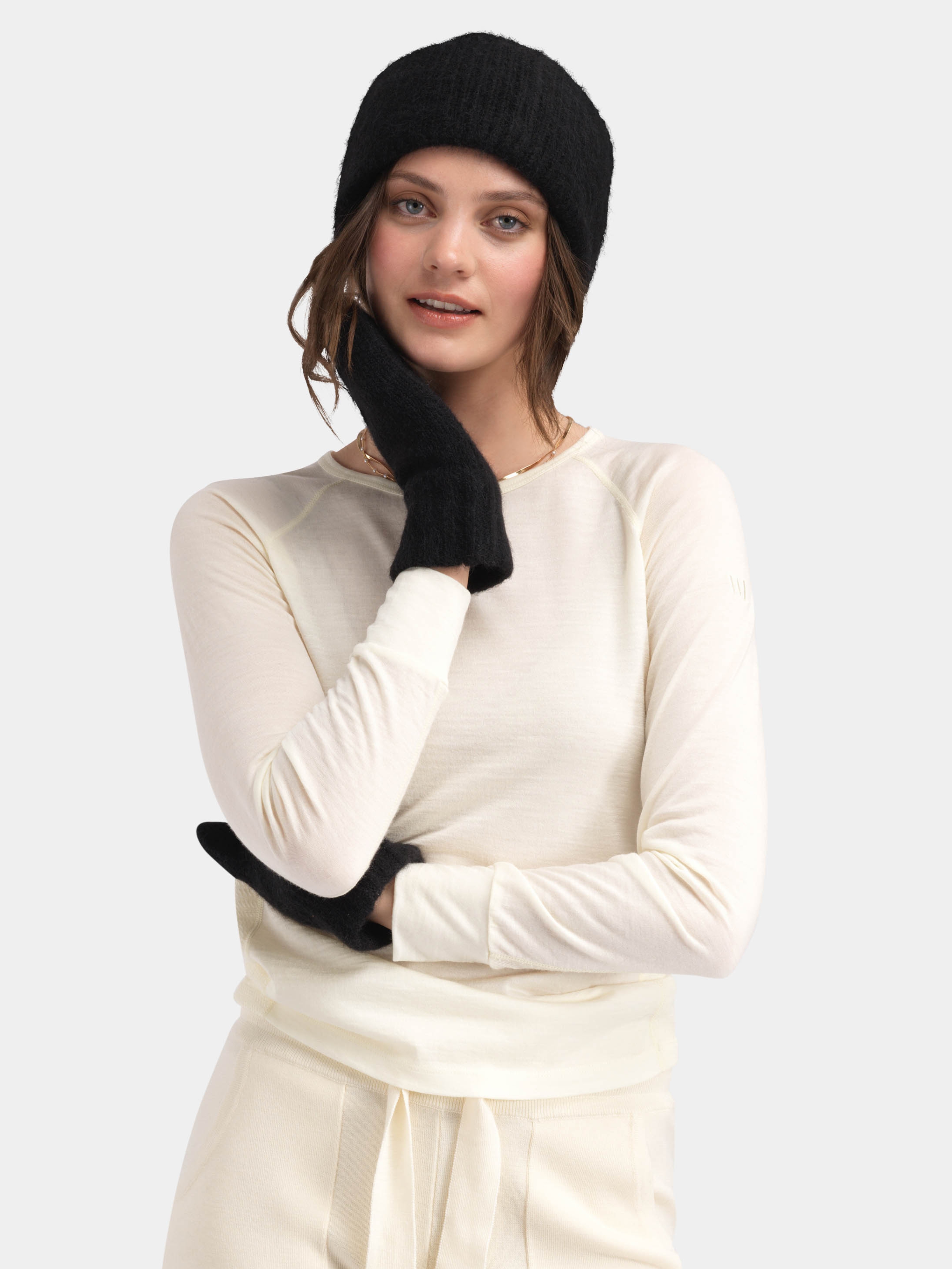 Raulandstind Strikket Lue Black