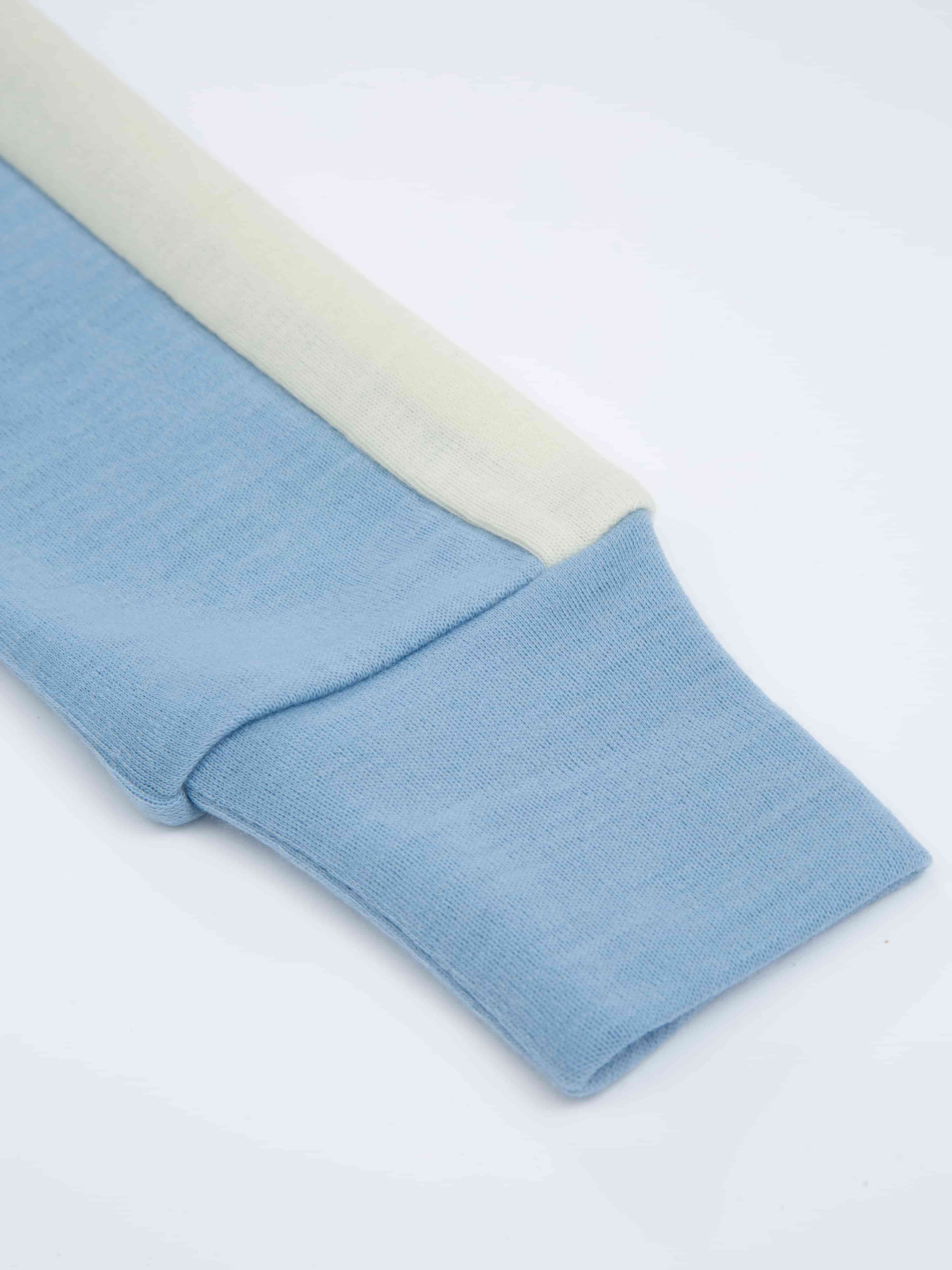 Ål Merino Half-Zip Ulltrøye Light Sky