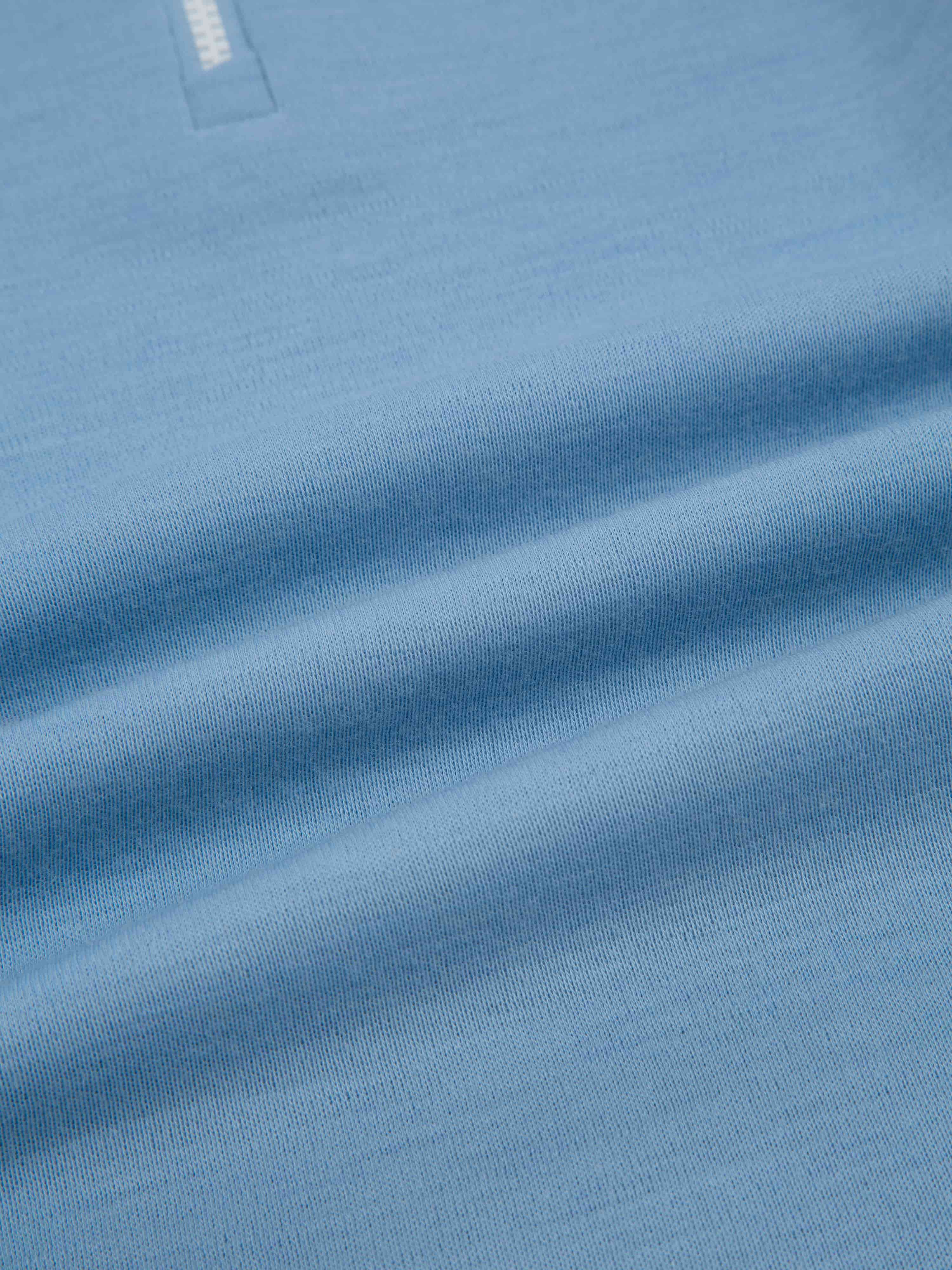 Ål Merino Half-Zip Ulltrøye Light Sky