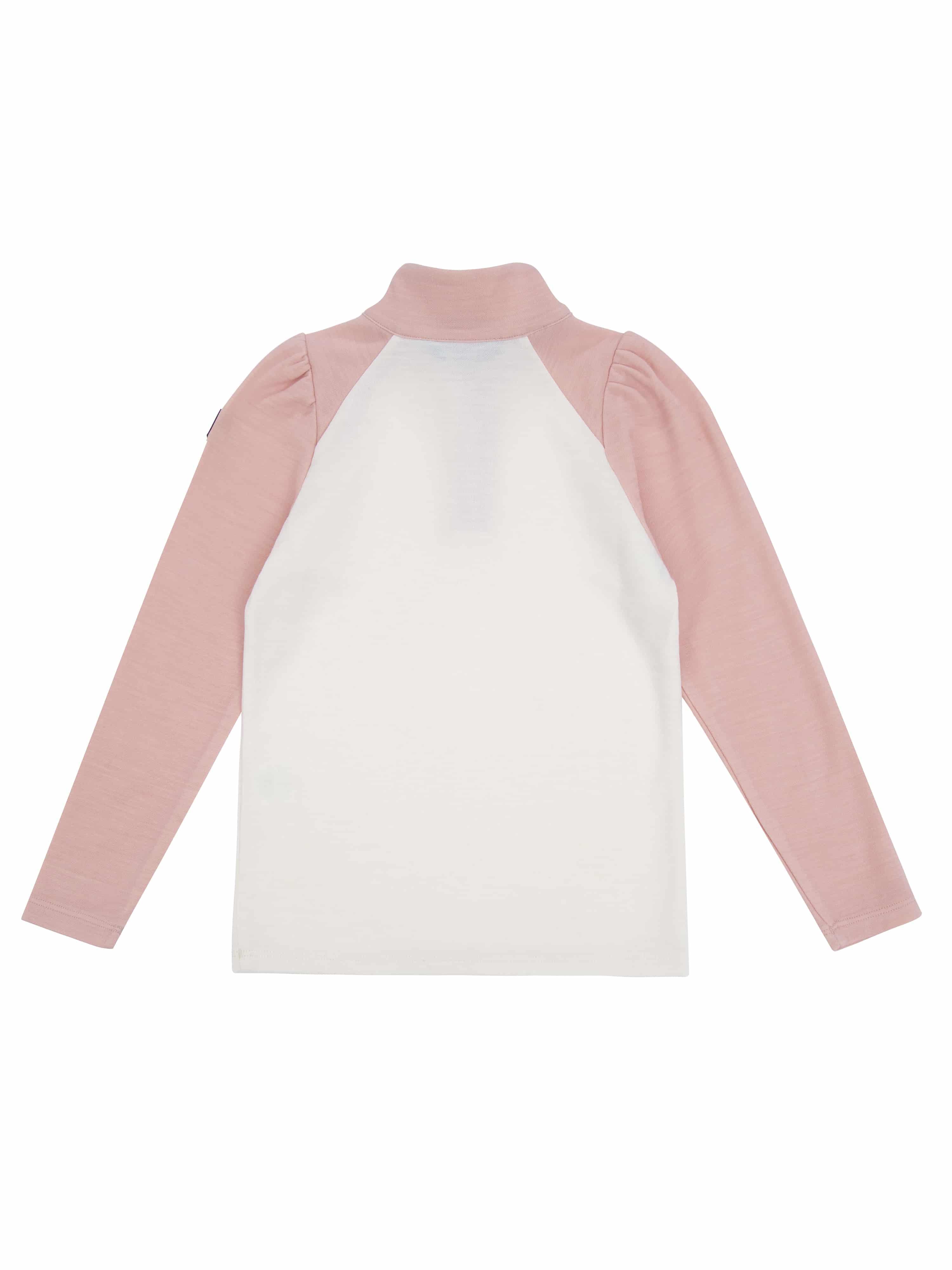 Unstad Half-Zip Ulltrøye Rose Smoke