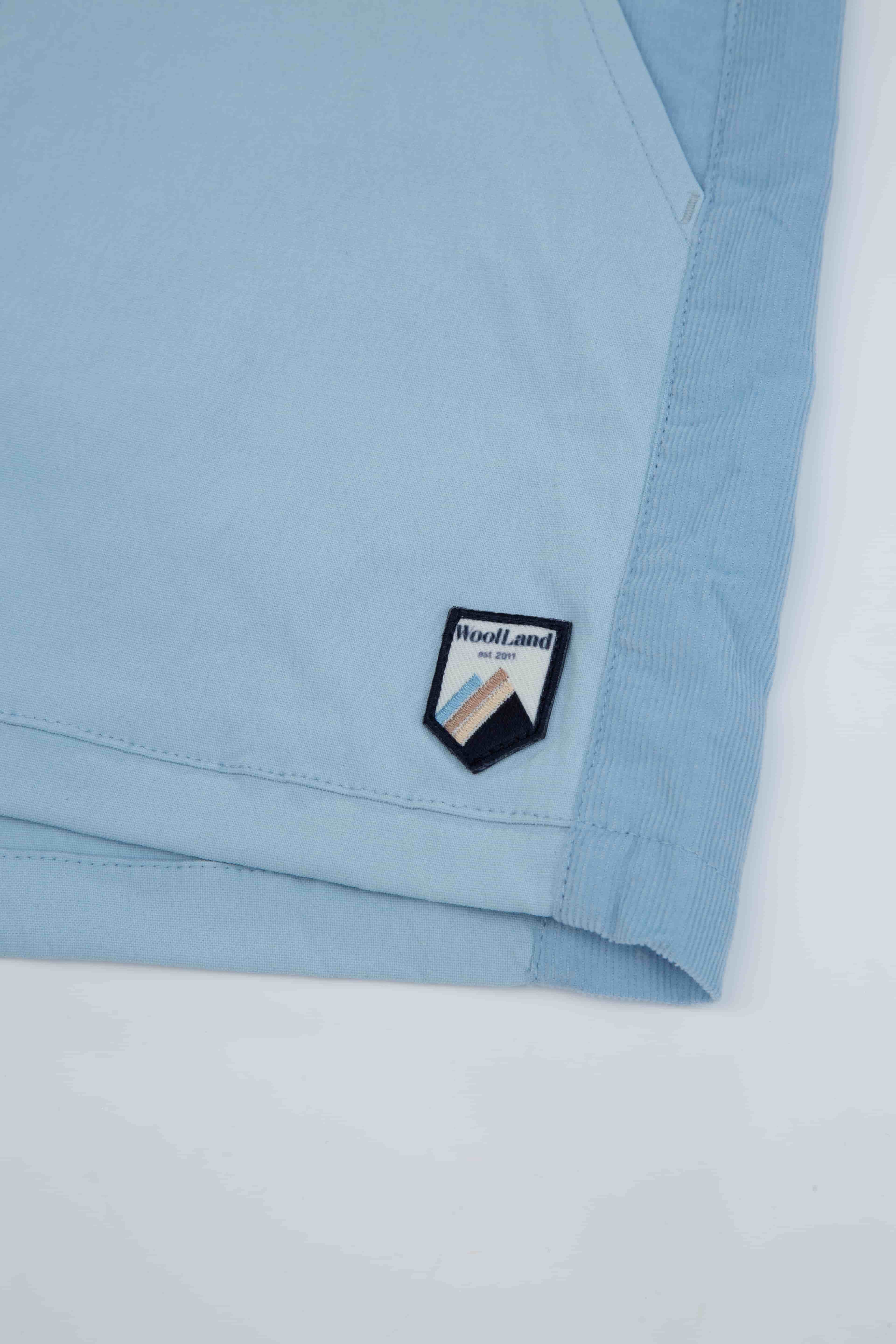 Romsdalseggen Cord Shorts  Light Skye