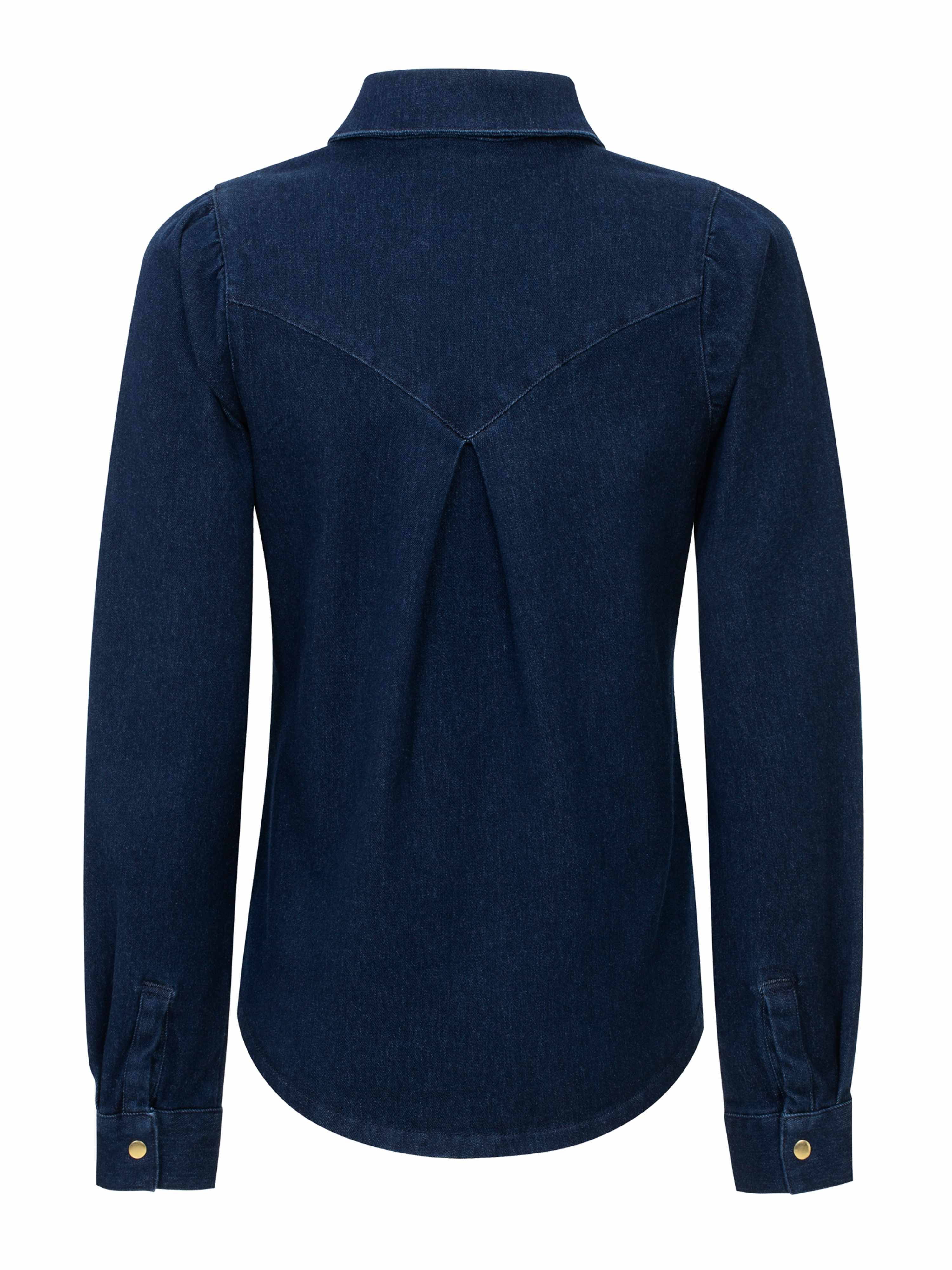 Engelsviken Denim Skjorte Dark Blue