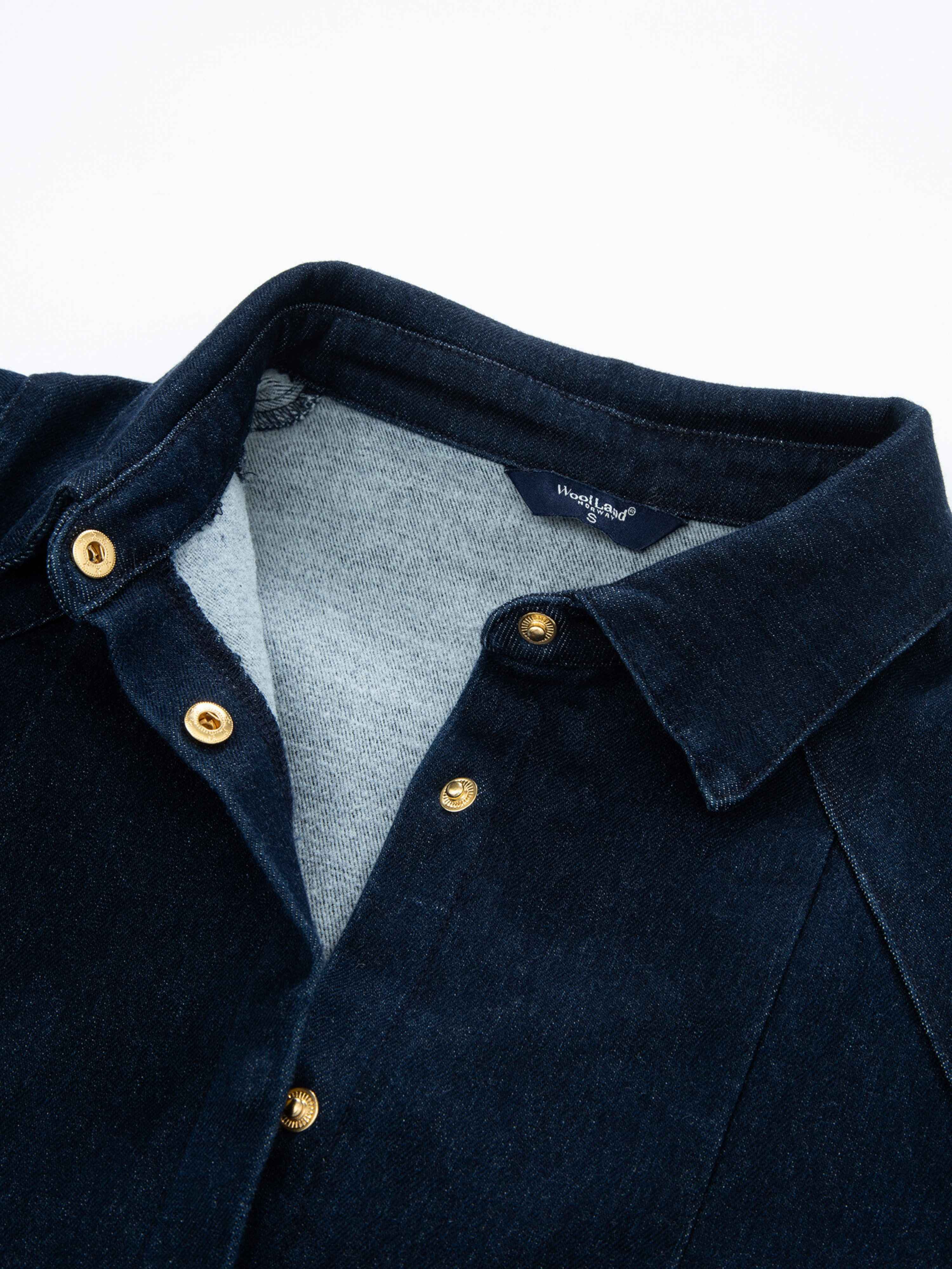 Engelsviken Denim Skjorte Dark Blue
