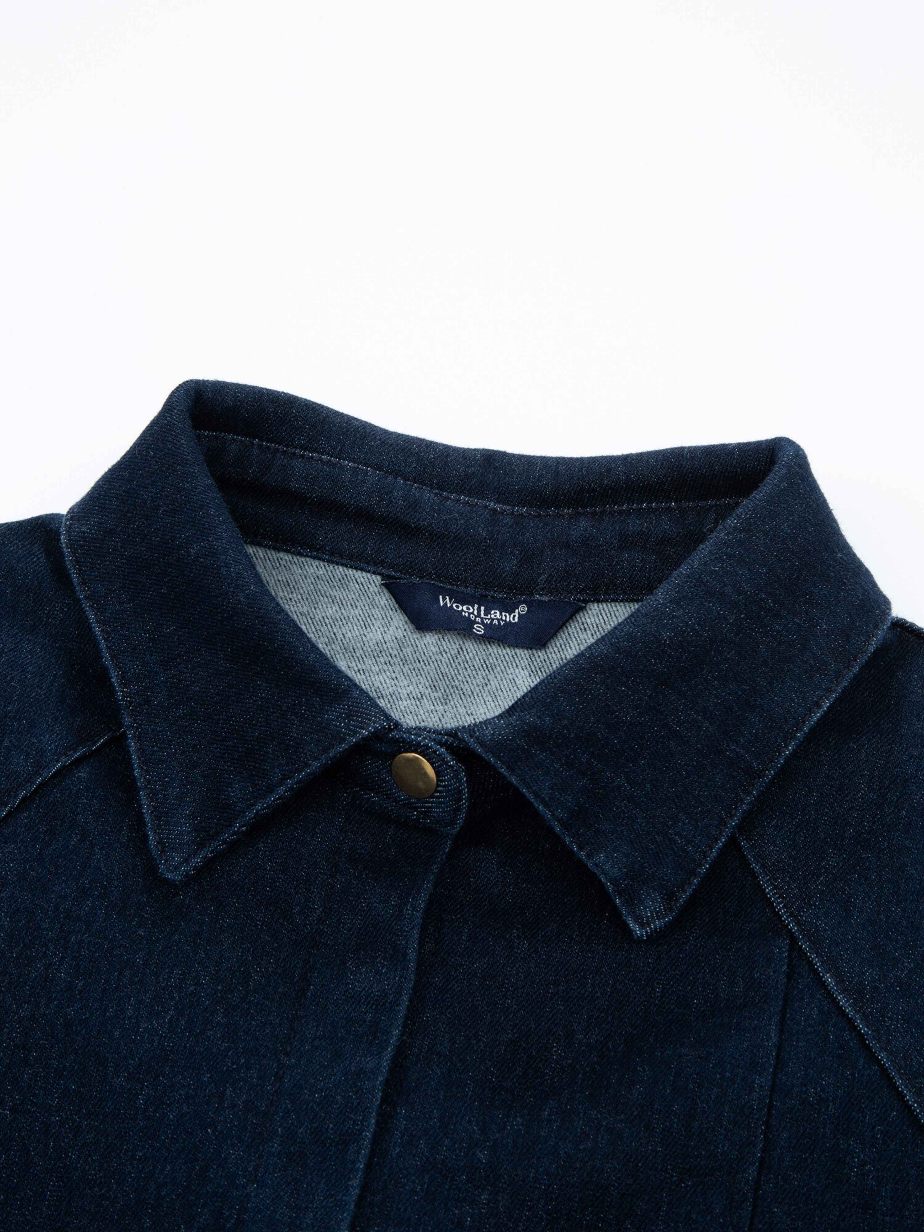 Engelsviken Denim Skjorte Dark Blue
