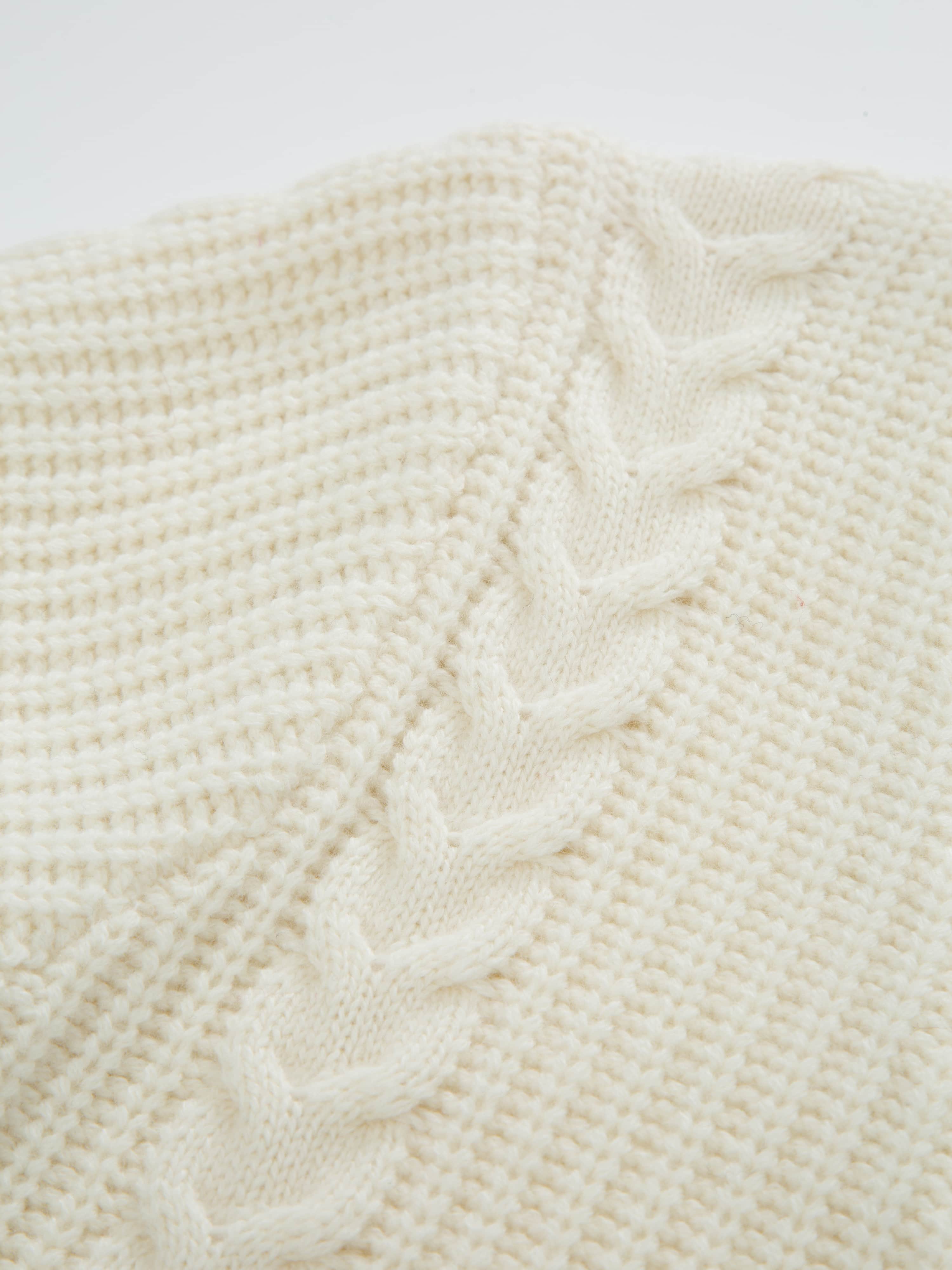 Fonna Strikket Genser Snow White