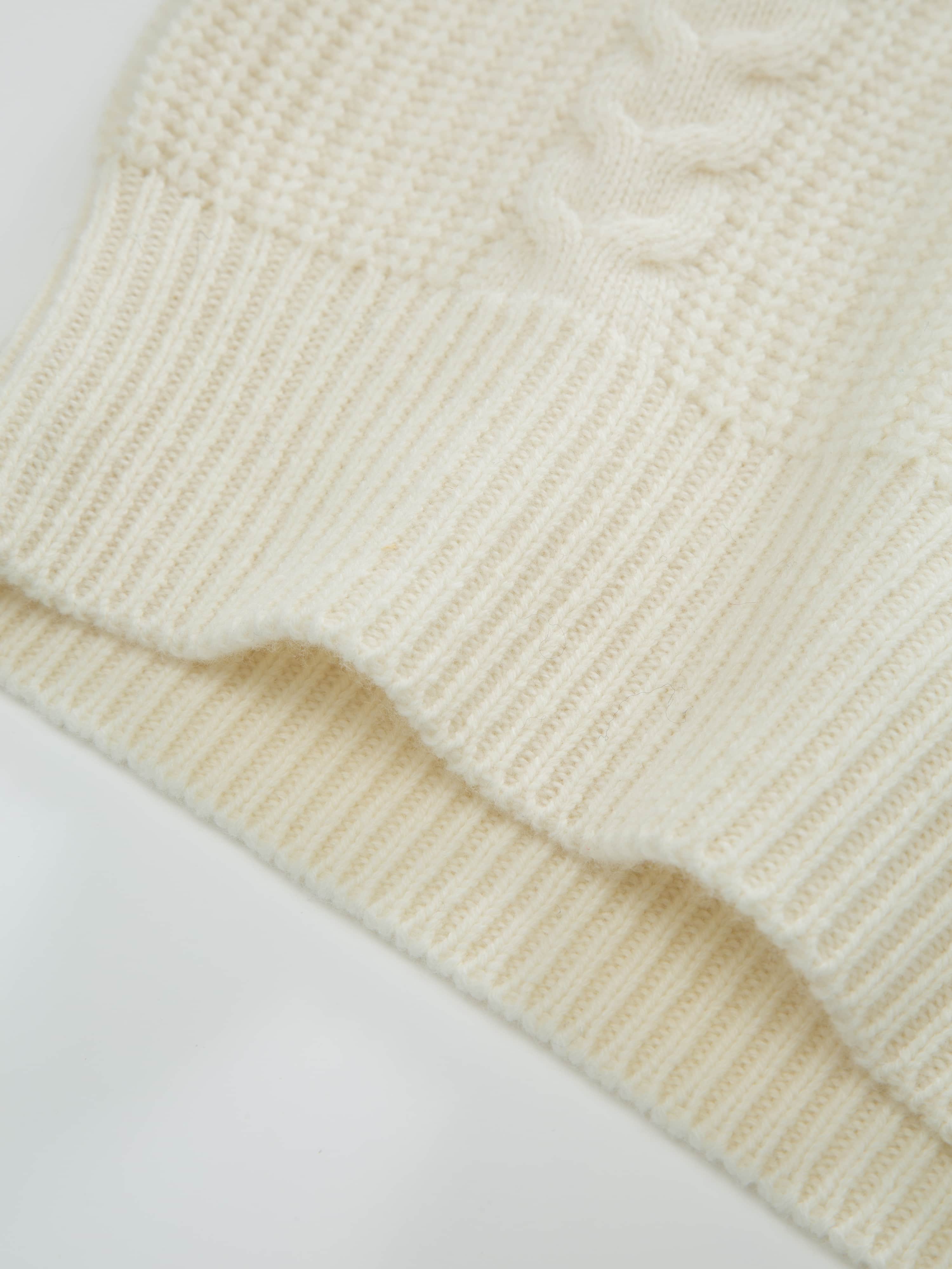 Fonna Strikket Genser Snow White