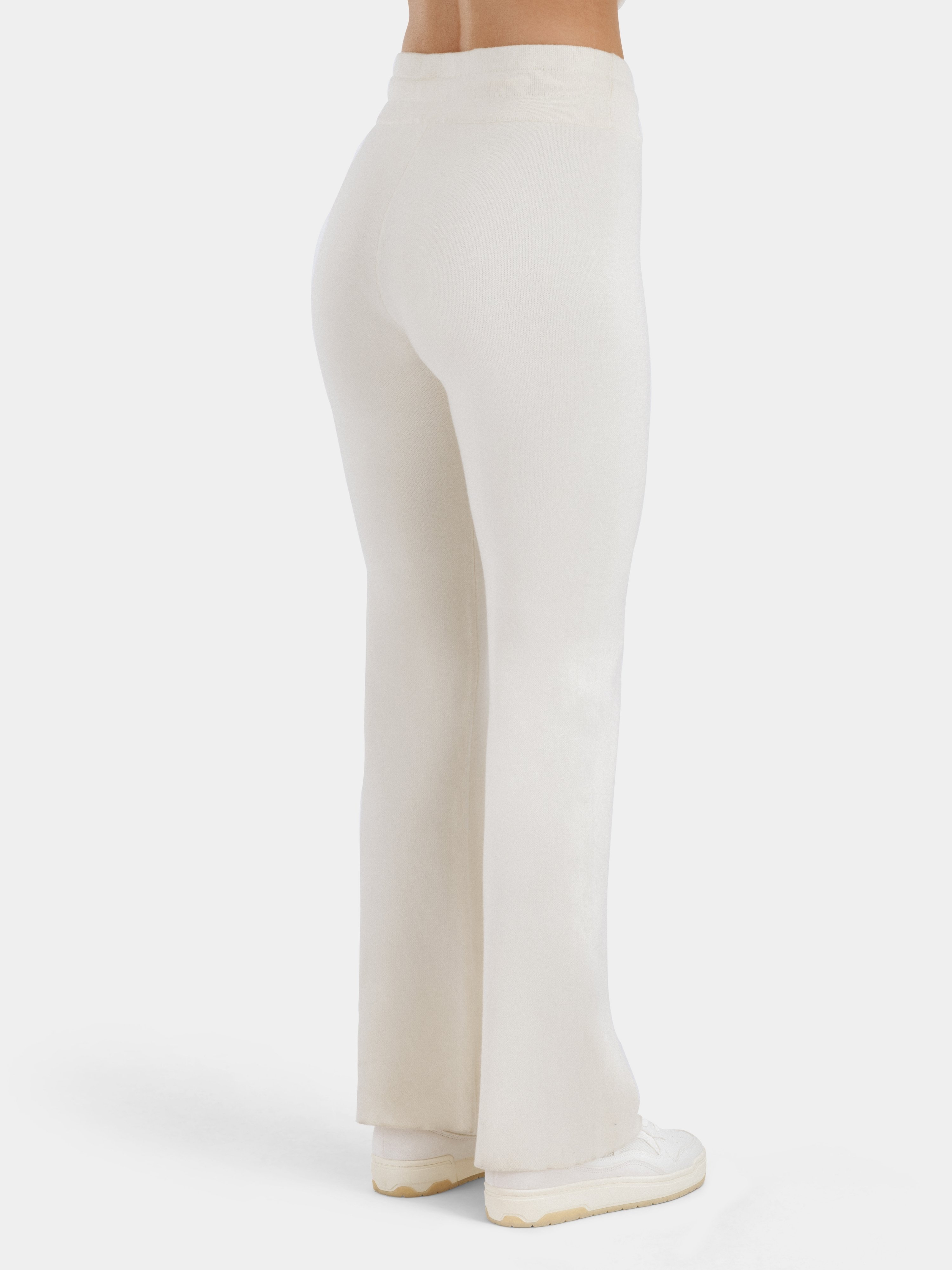 Hemsedal Strikket Ullbukse  White Swan