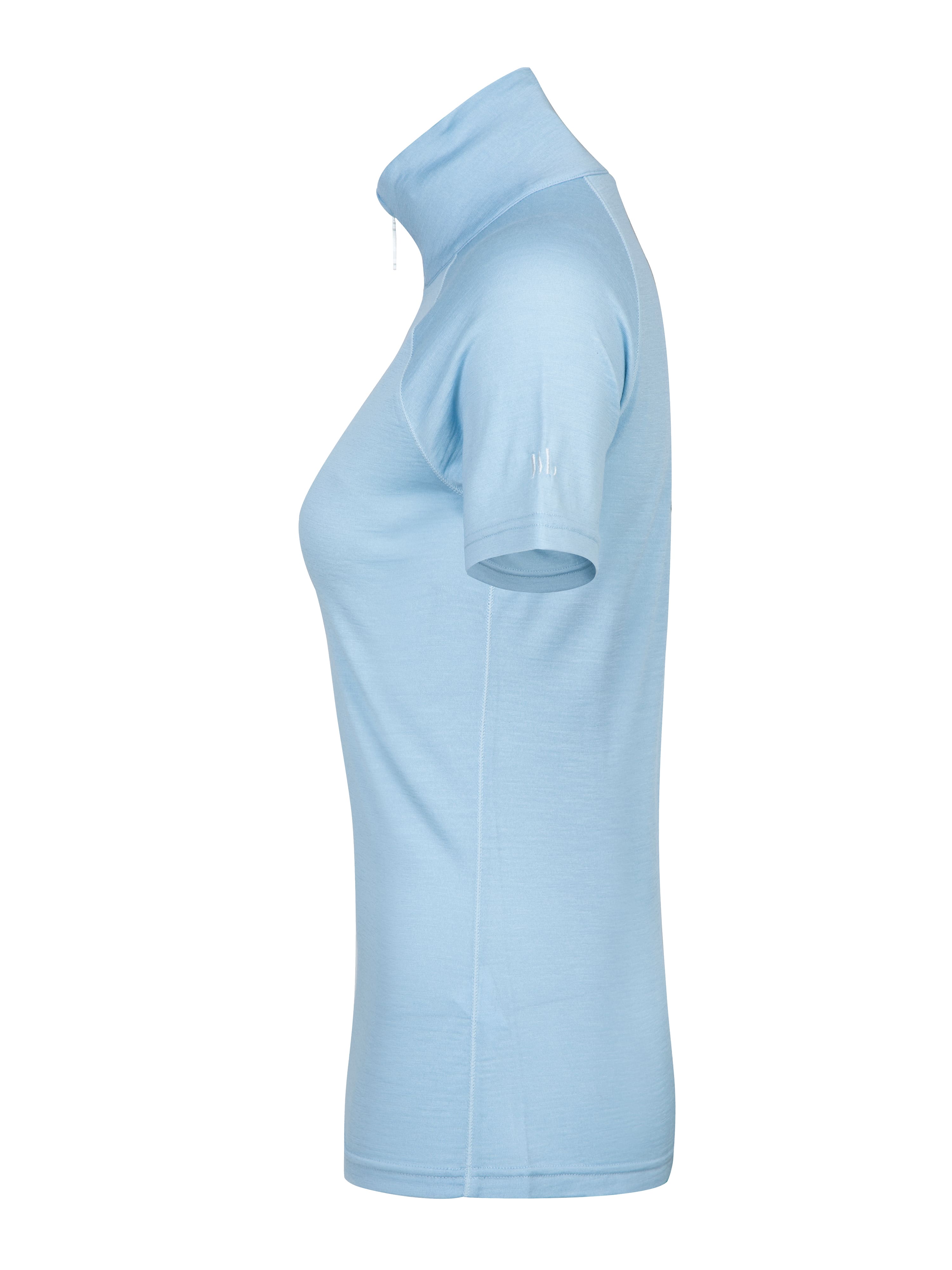 Hilleknuten Kortermet Ulltrøye Light Sky