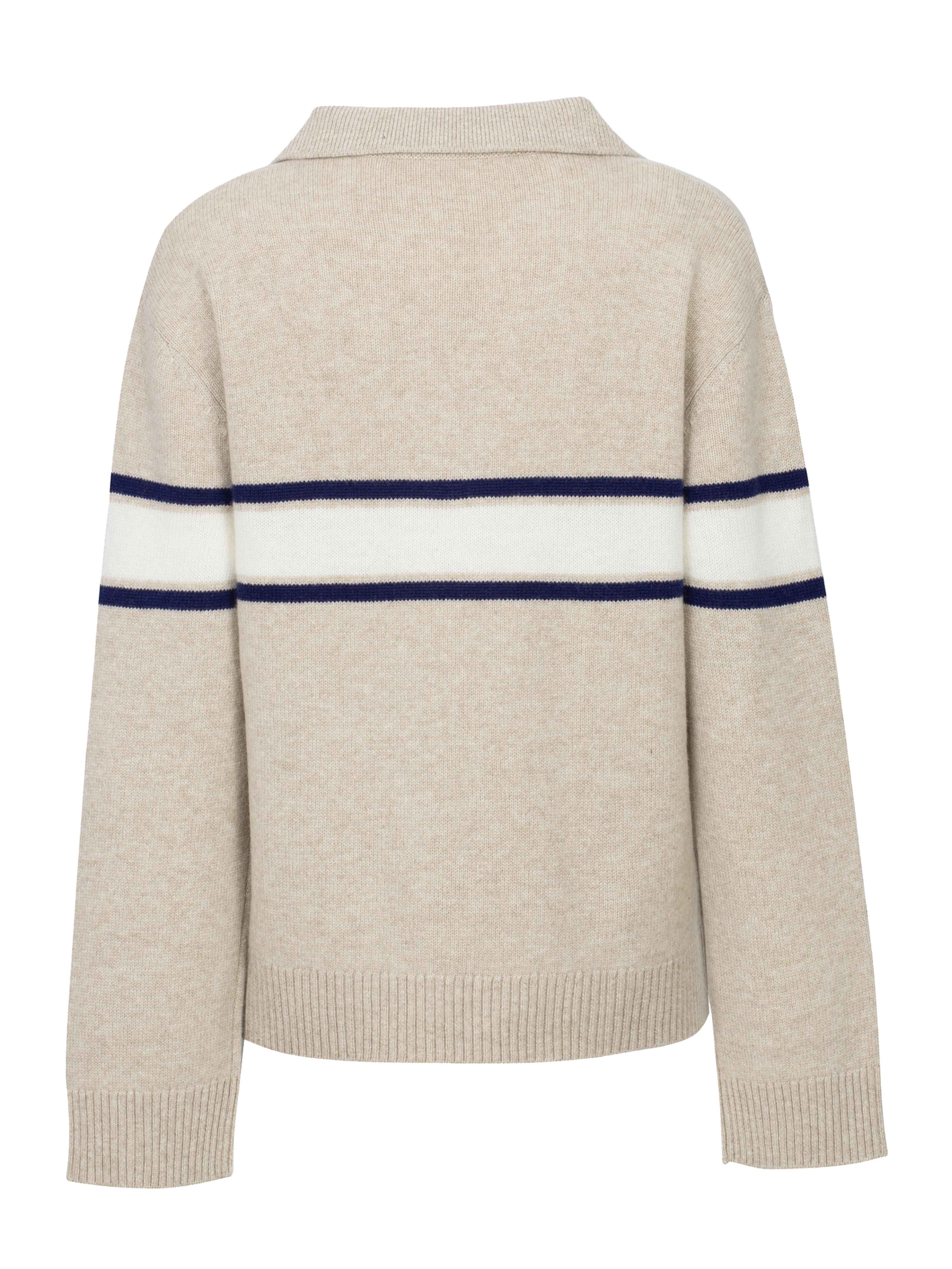 Løvstakken Strikket Genser Beige