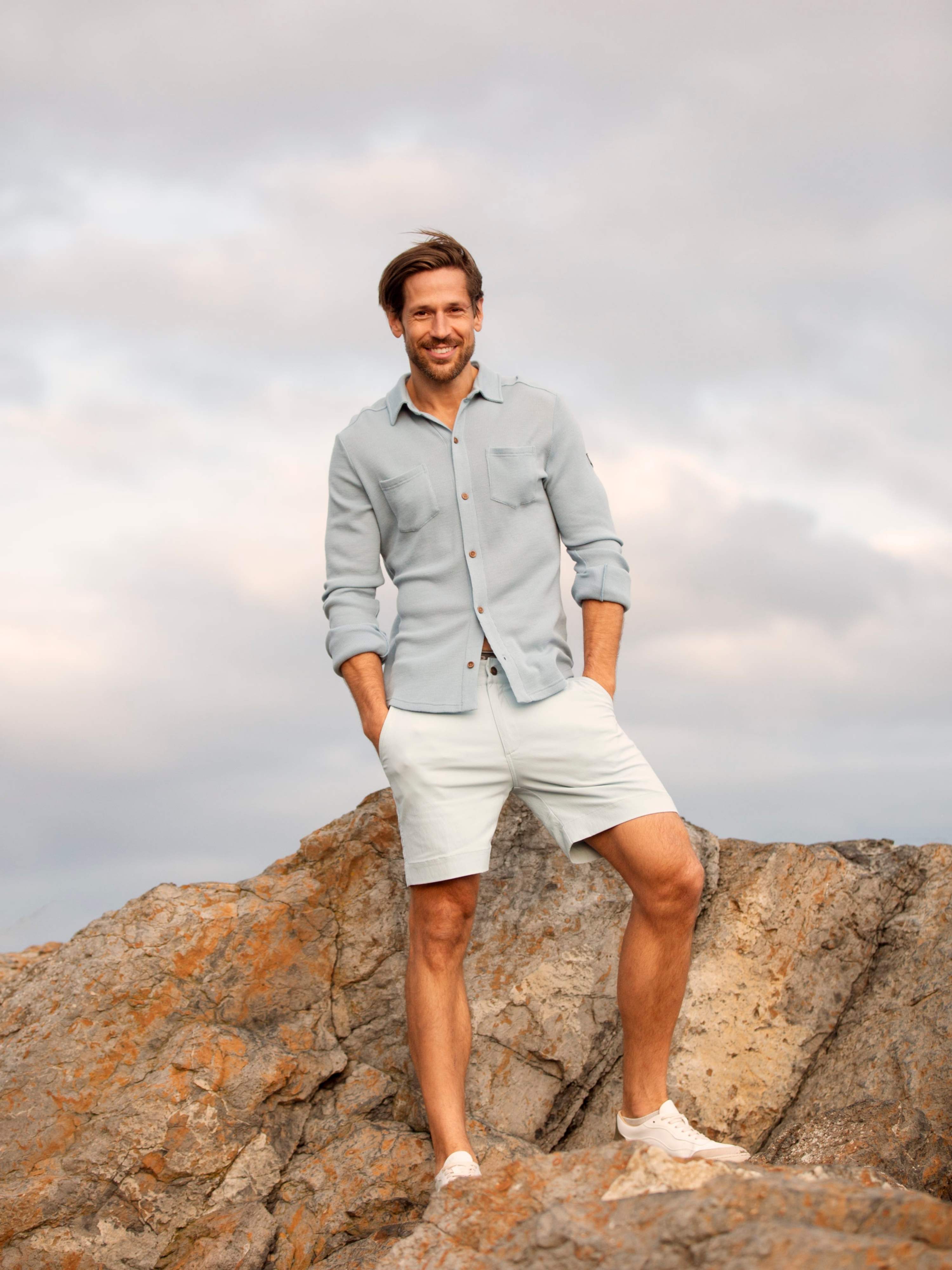 Nordnibba Skjorte Light Sky