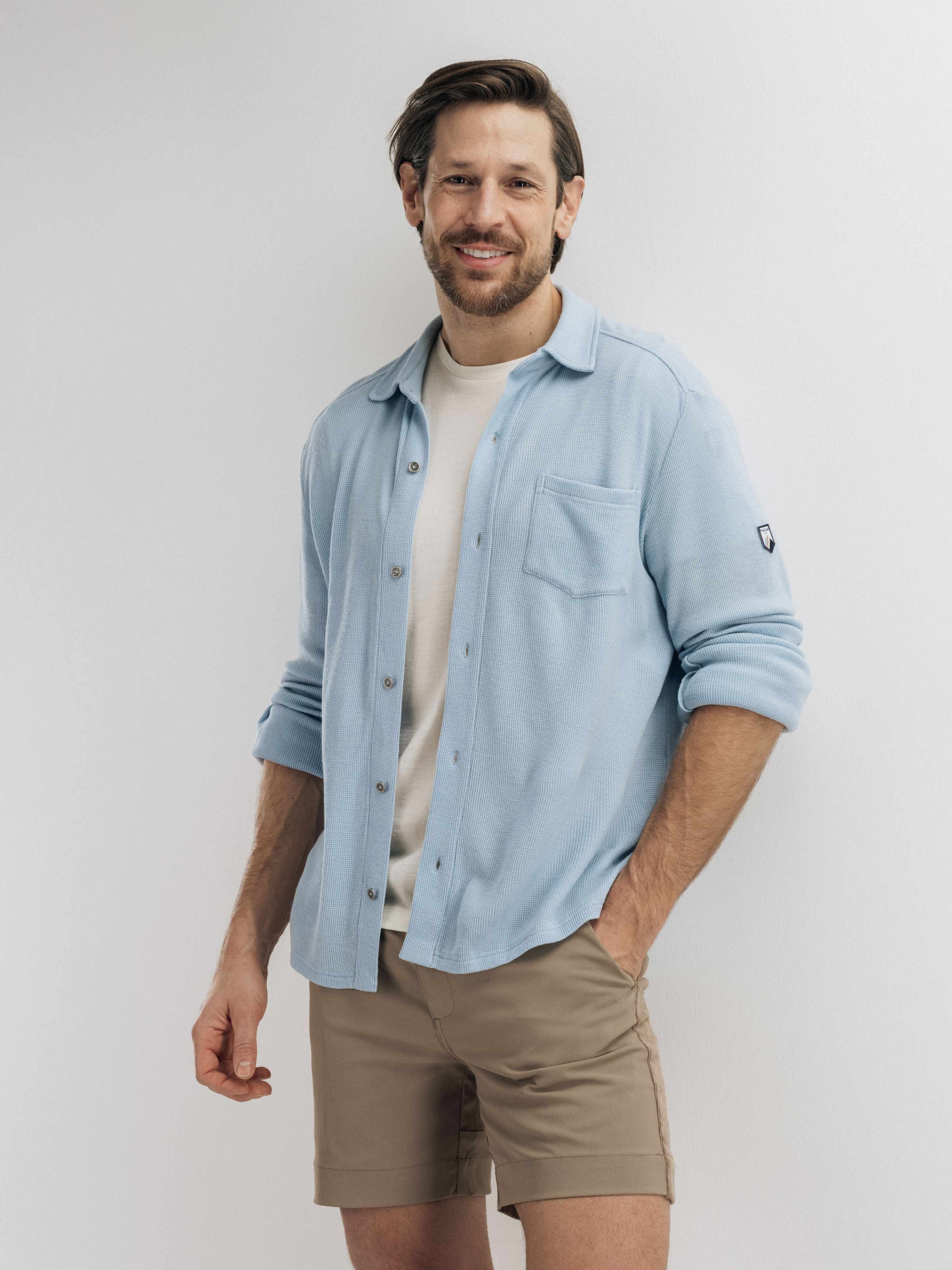 Nordnibba Skjorte Light Sky