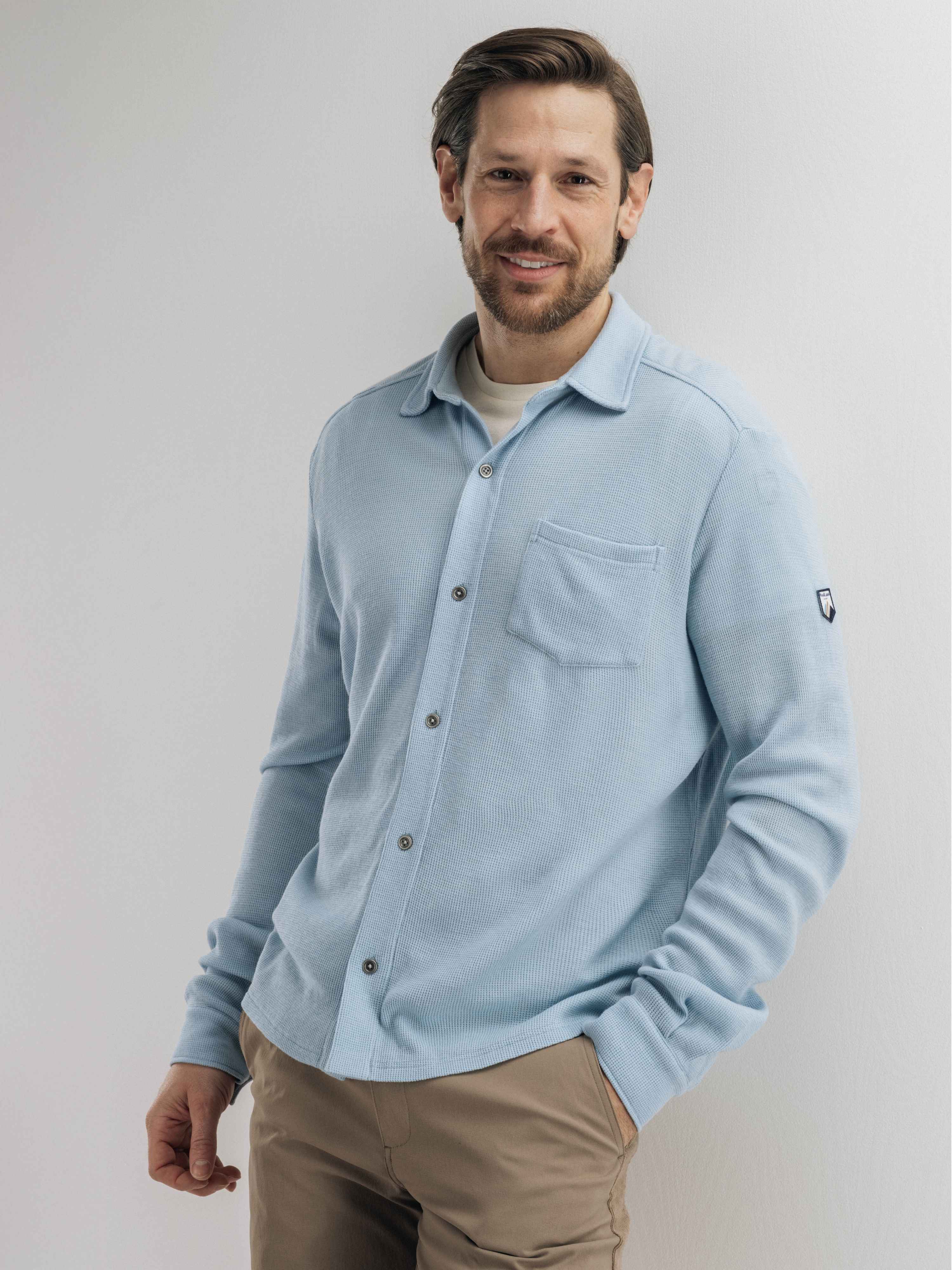 Nordnibba Skjorte Light Sky