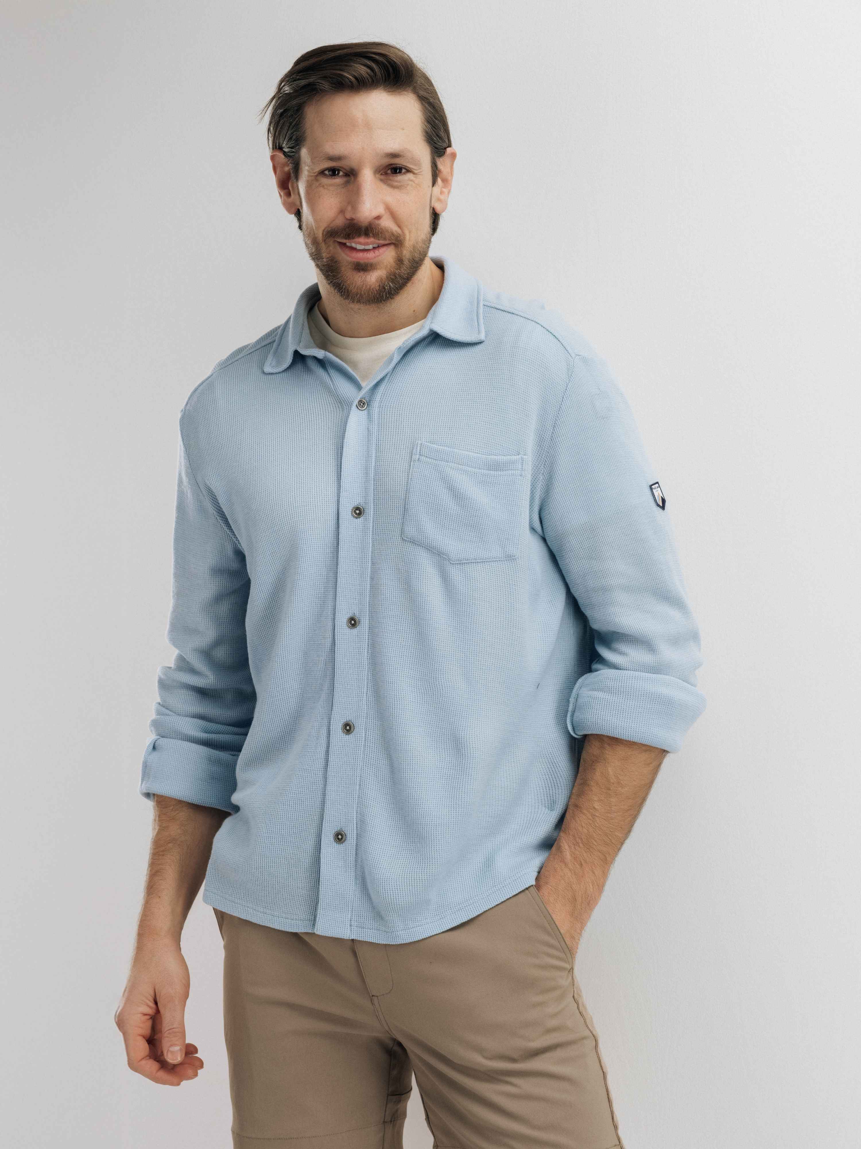 Nordnibba Skjorte Light Sky