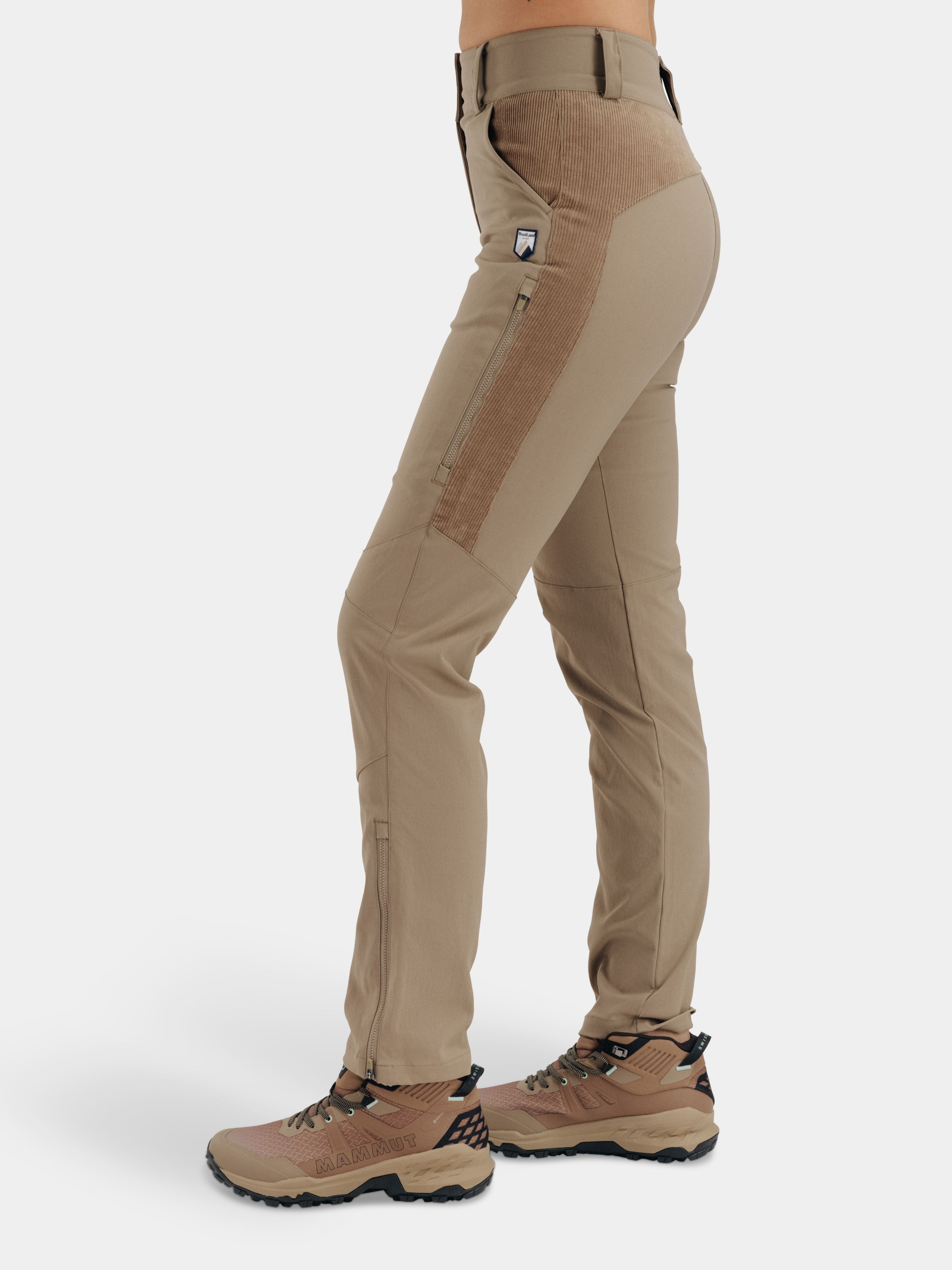 Romsdalshorn Cord Turbukse  Driftwood