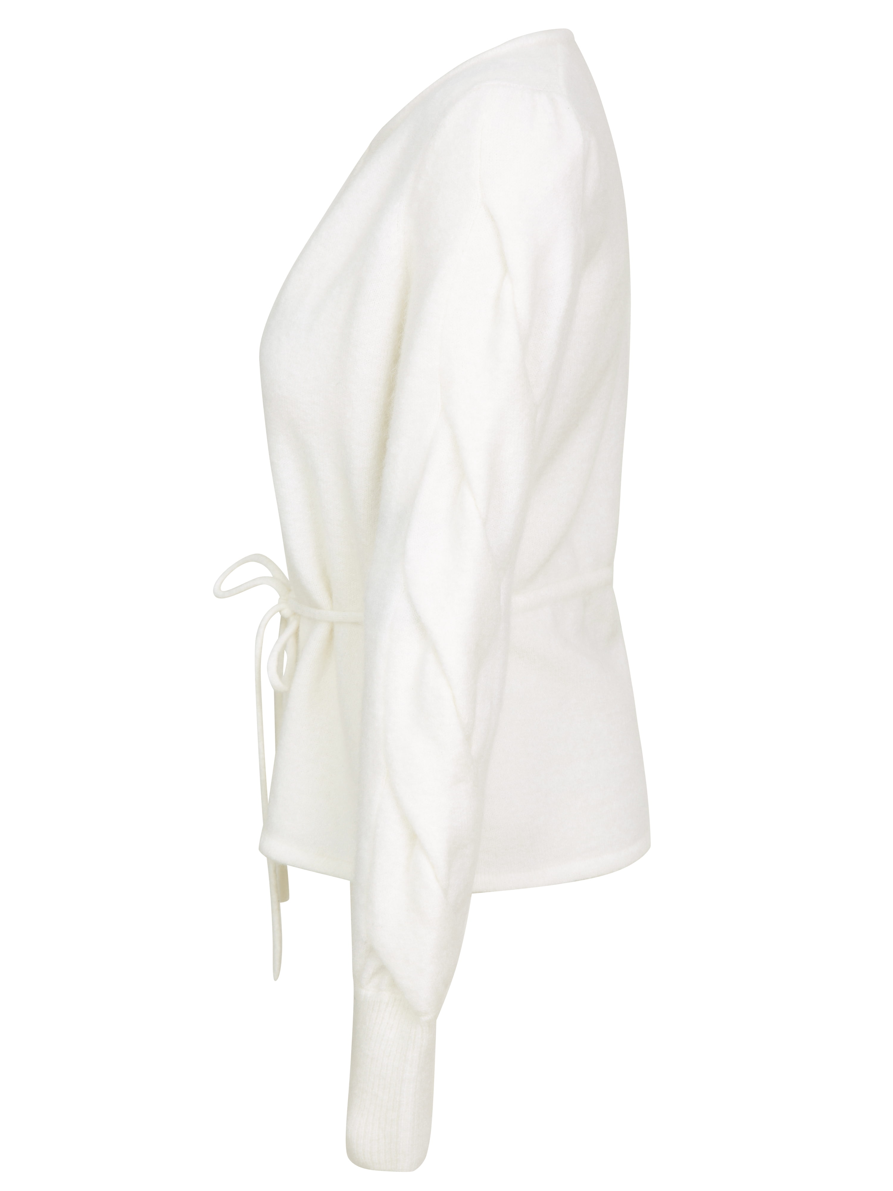 Rondane Strikket Cardigan Snow White