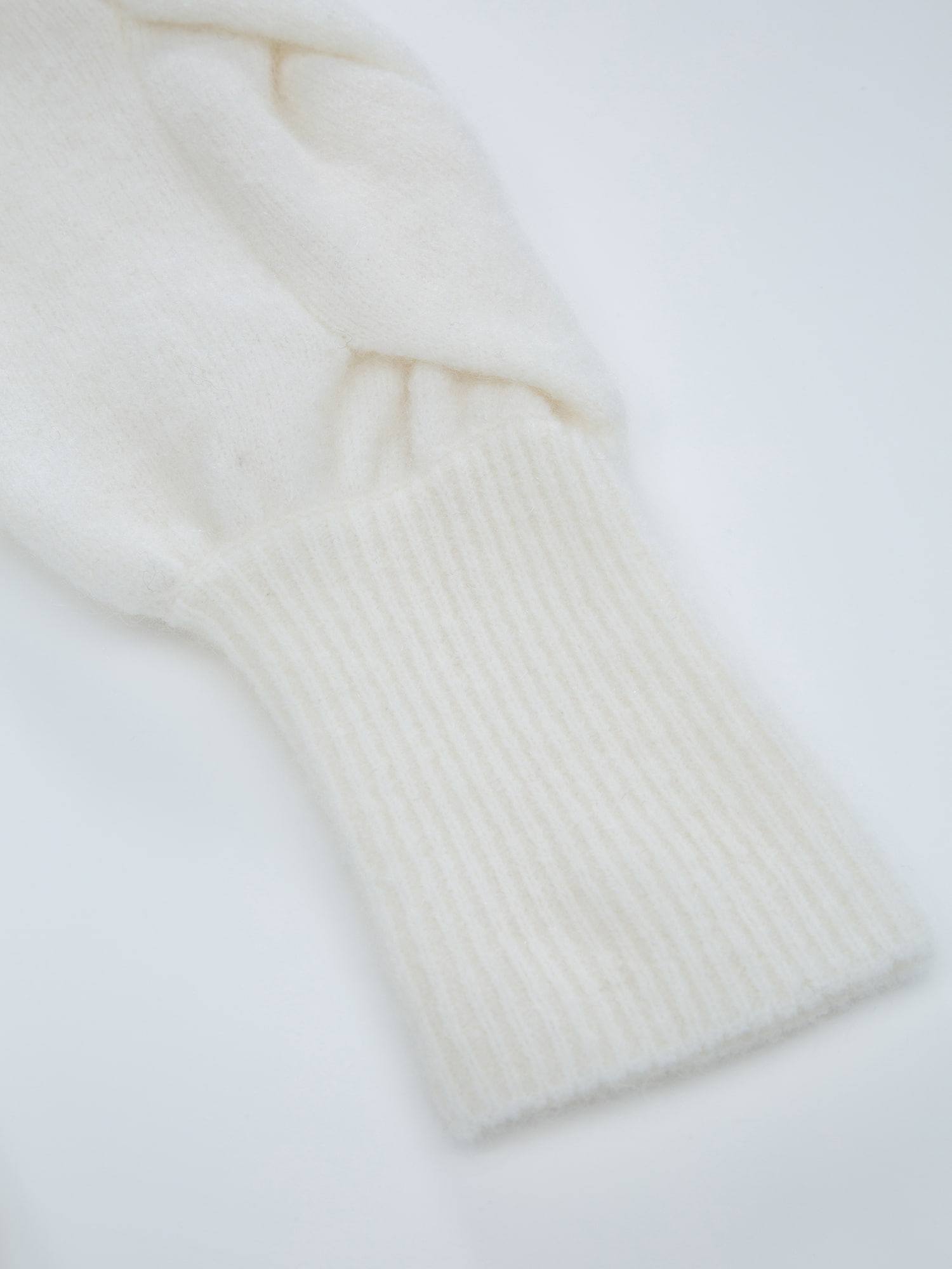 Rondane Strikket Cardigan Snow White