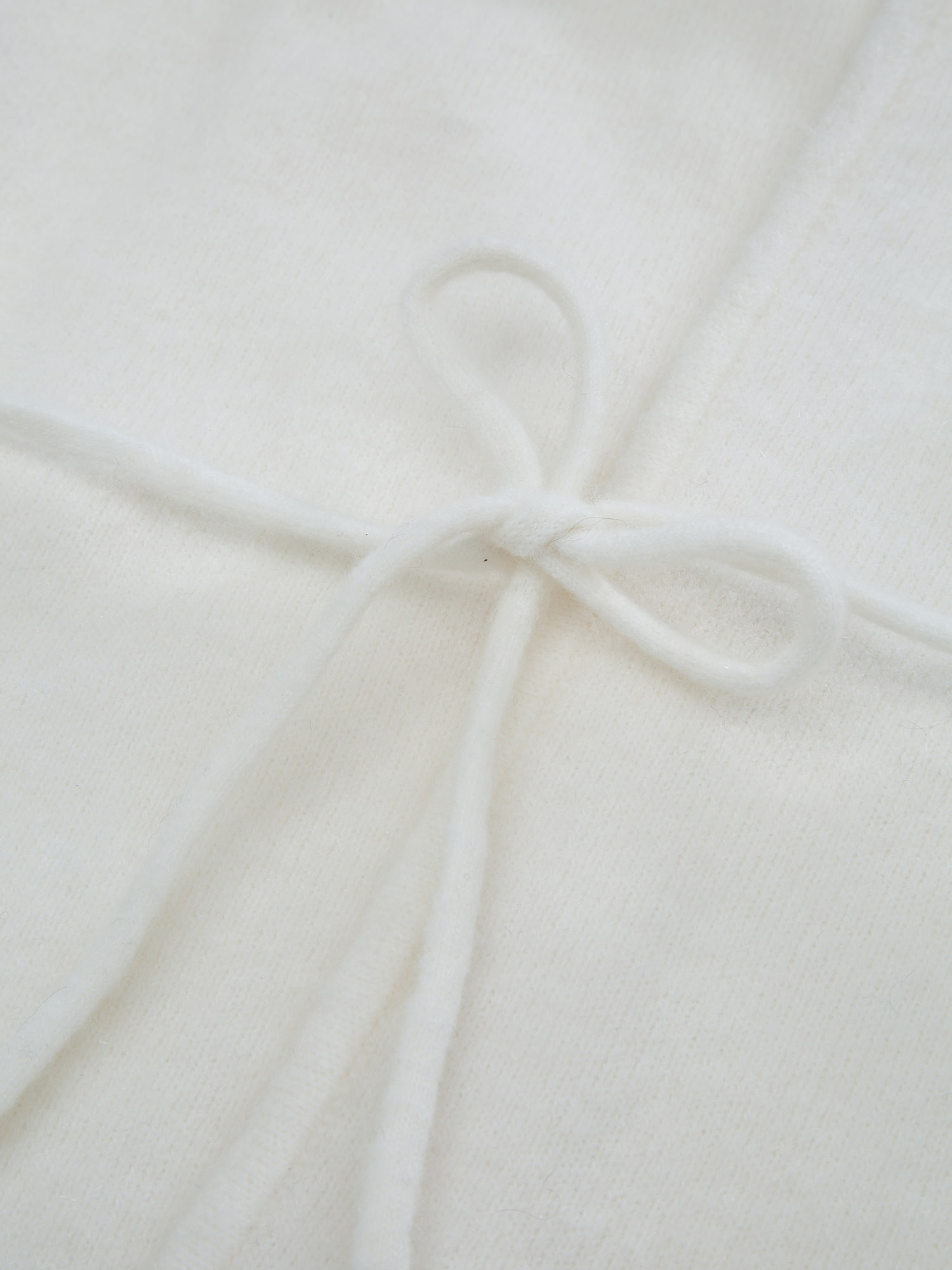 Rondane Strikket Cardigan Snow White