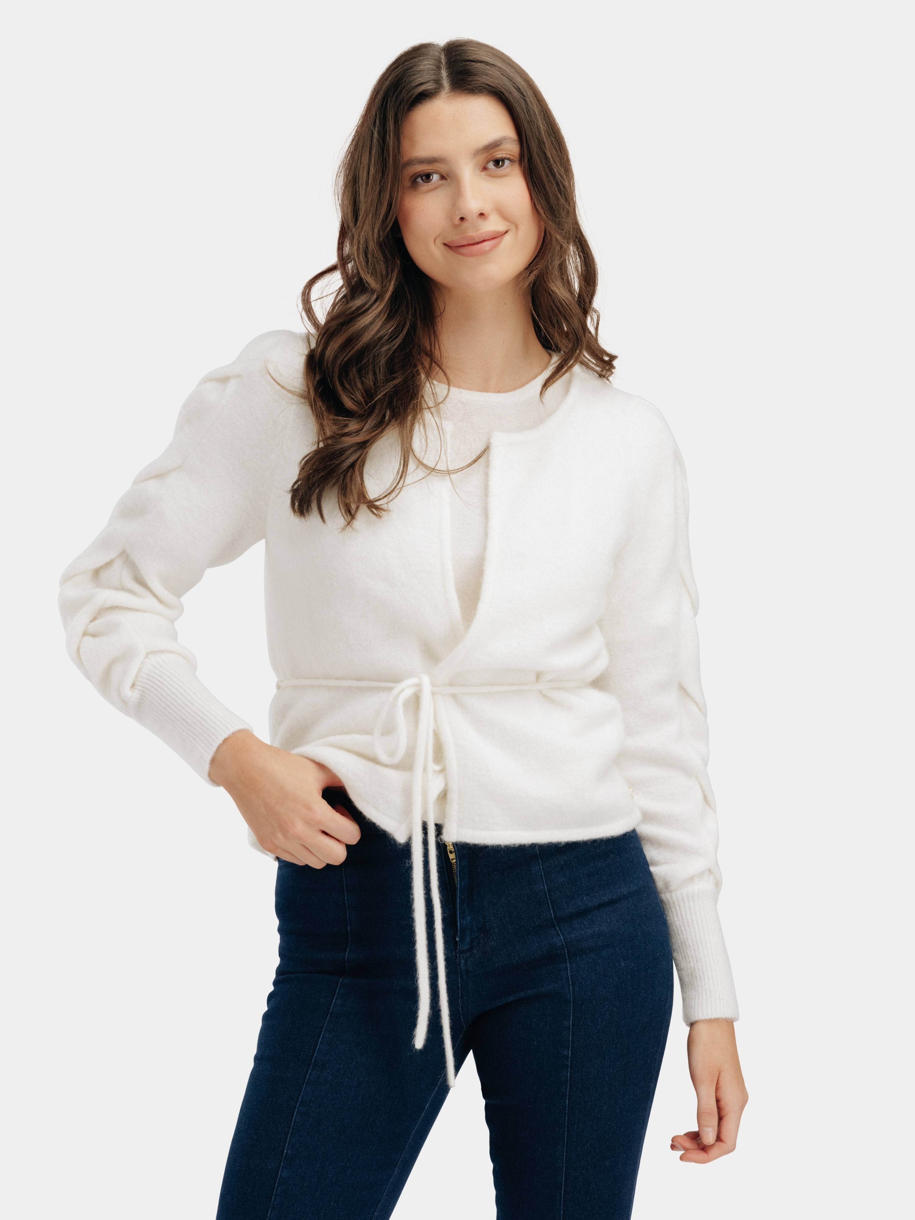 Rondane Strikket Cardigan Snow White