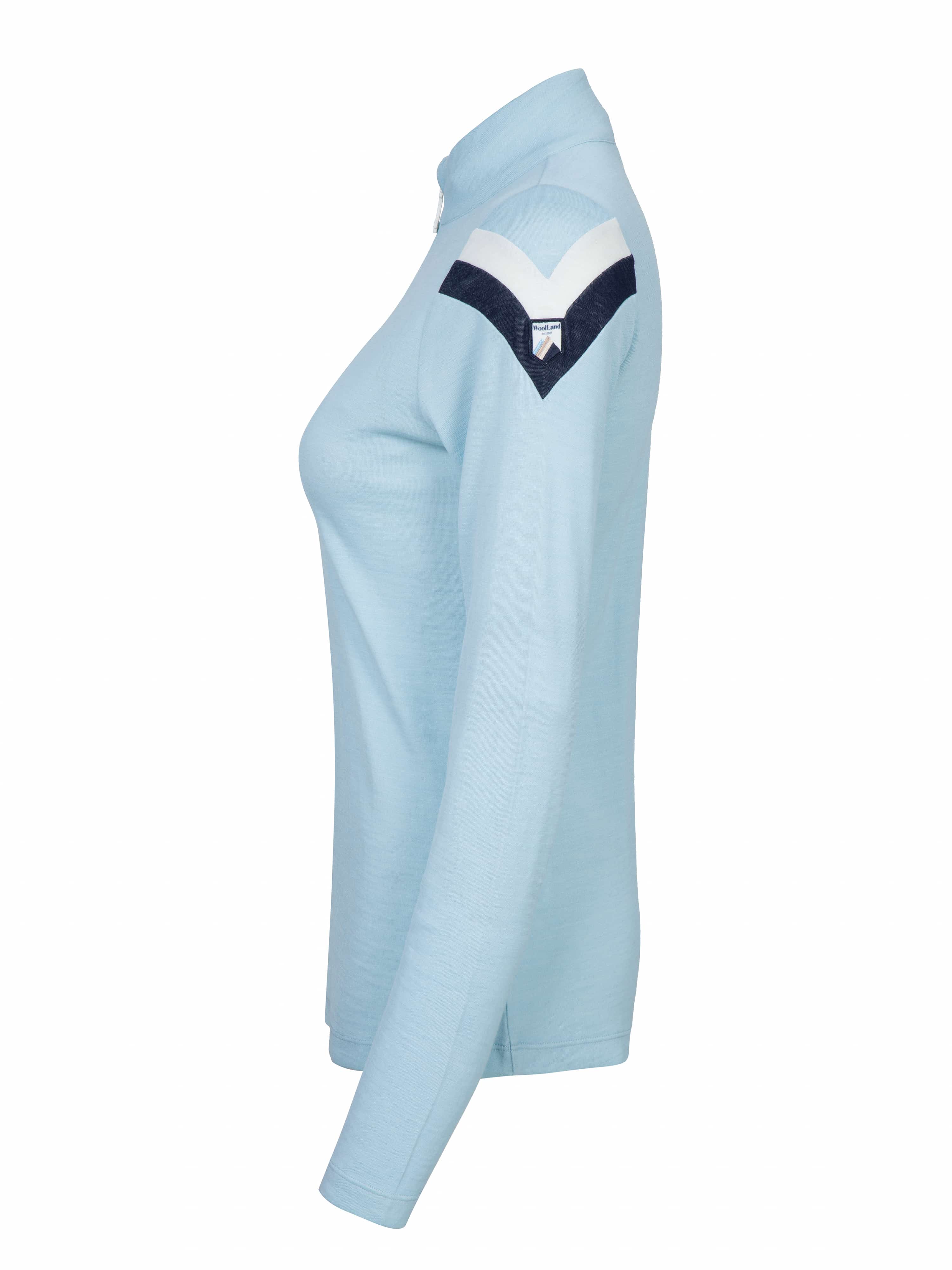 Ryten Merino Half-Zip Light Sky