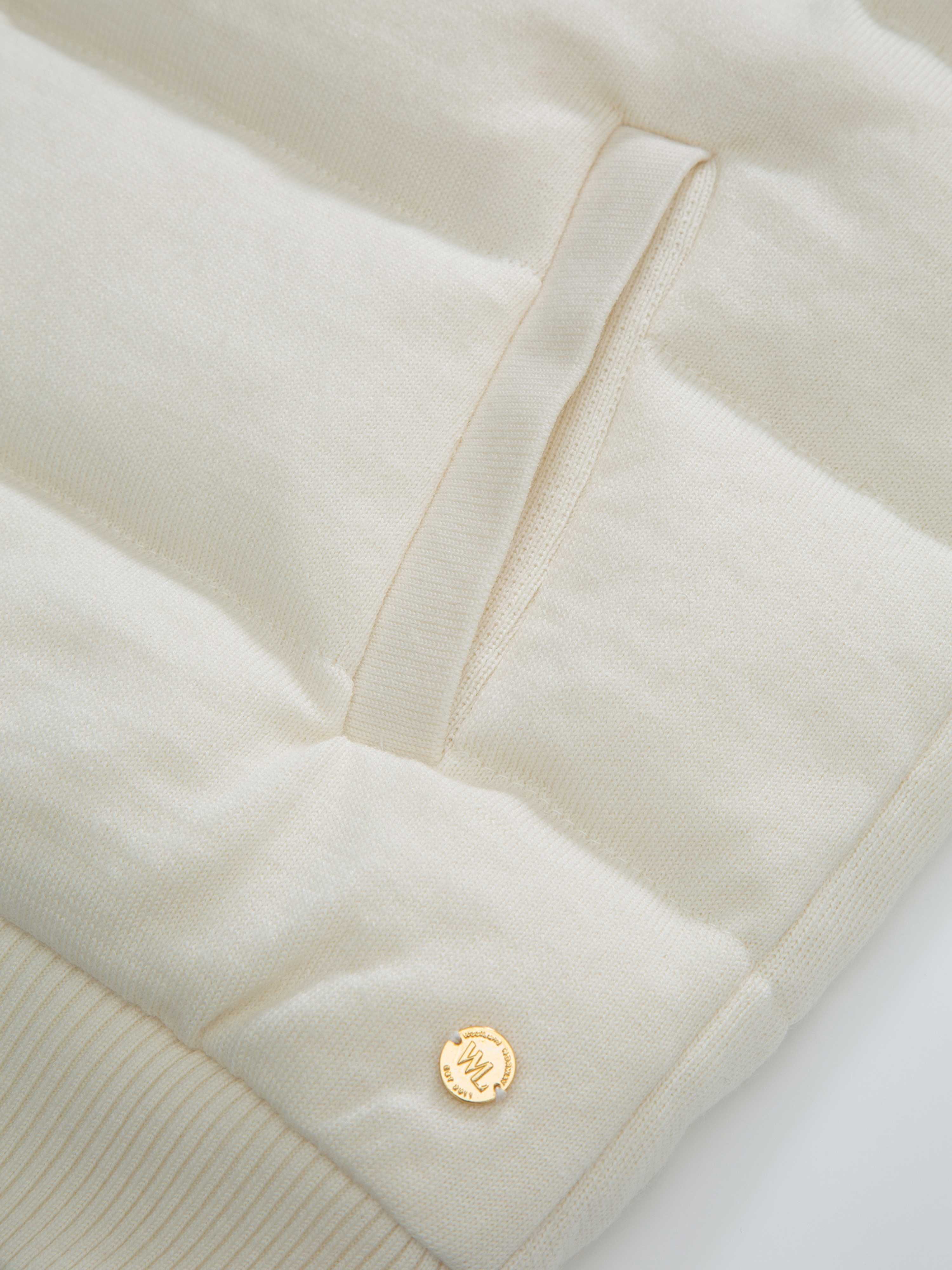 Sandviksfjellet Strikket Dunjakke Snow White