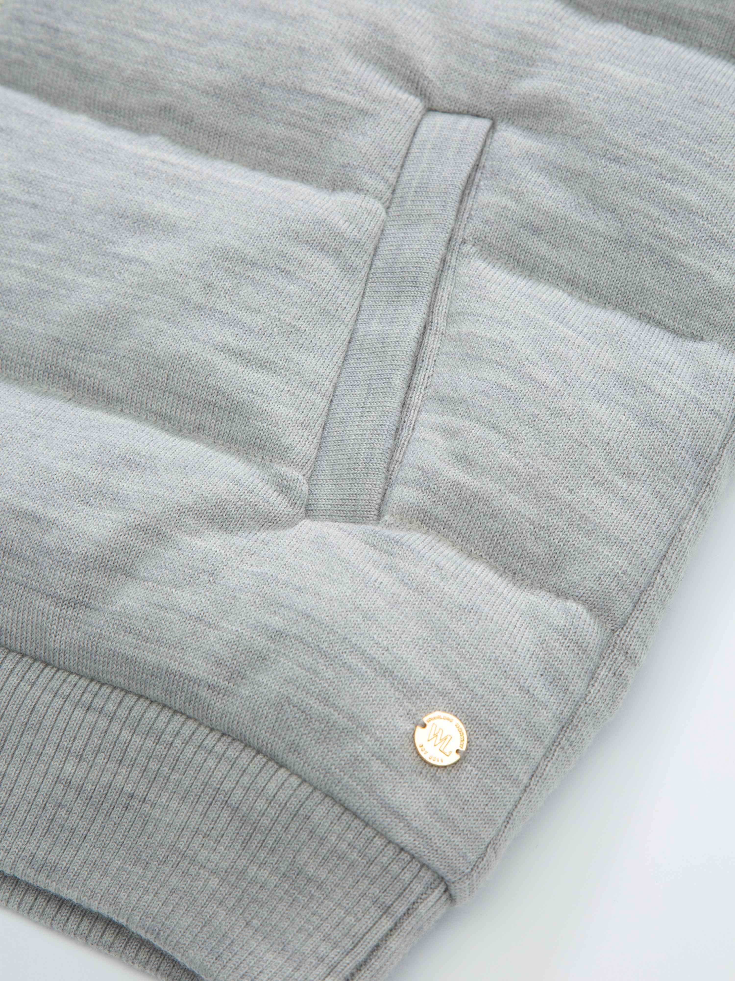 Sandviksfjellet Strikket Dunjakke Grey Melange