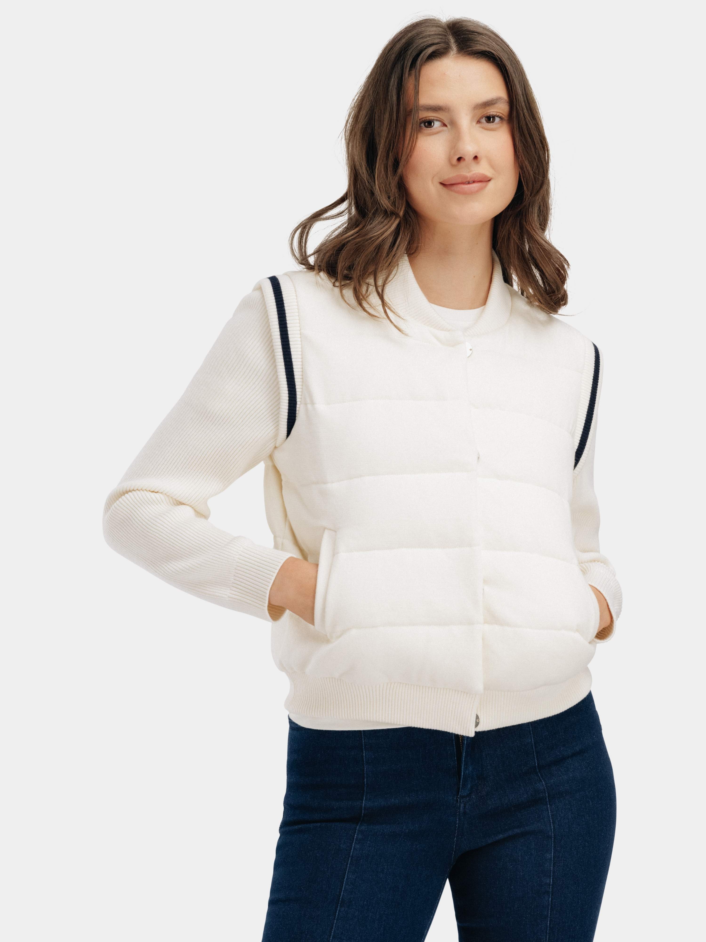 Sandviksfjellet Strikket Dunjakke Snow White