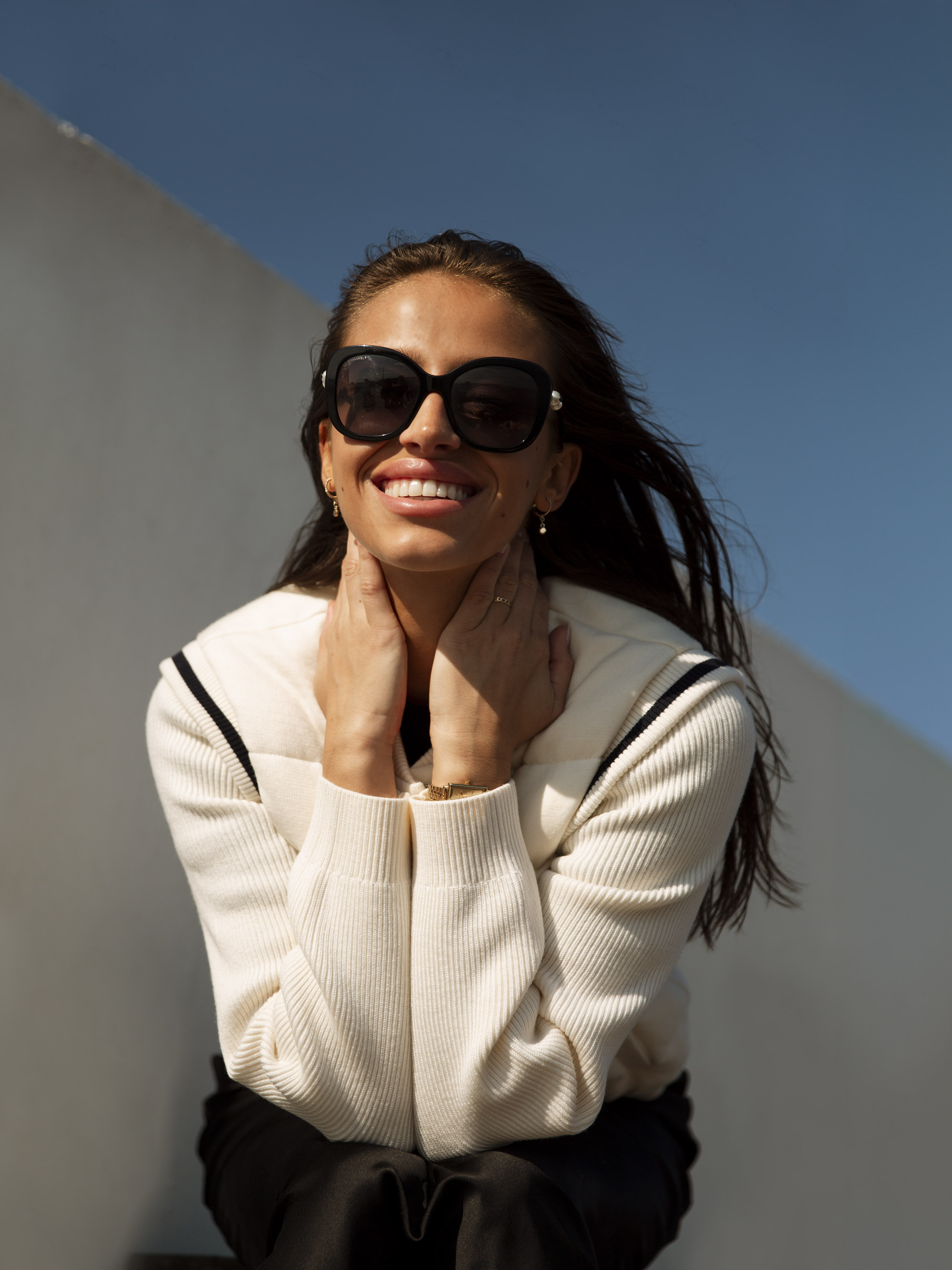 Sandviksfjellet Strikket Dunjakke Snow White