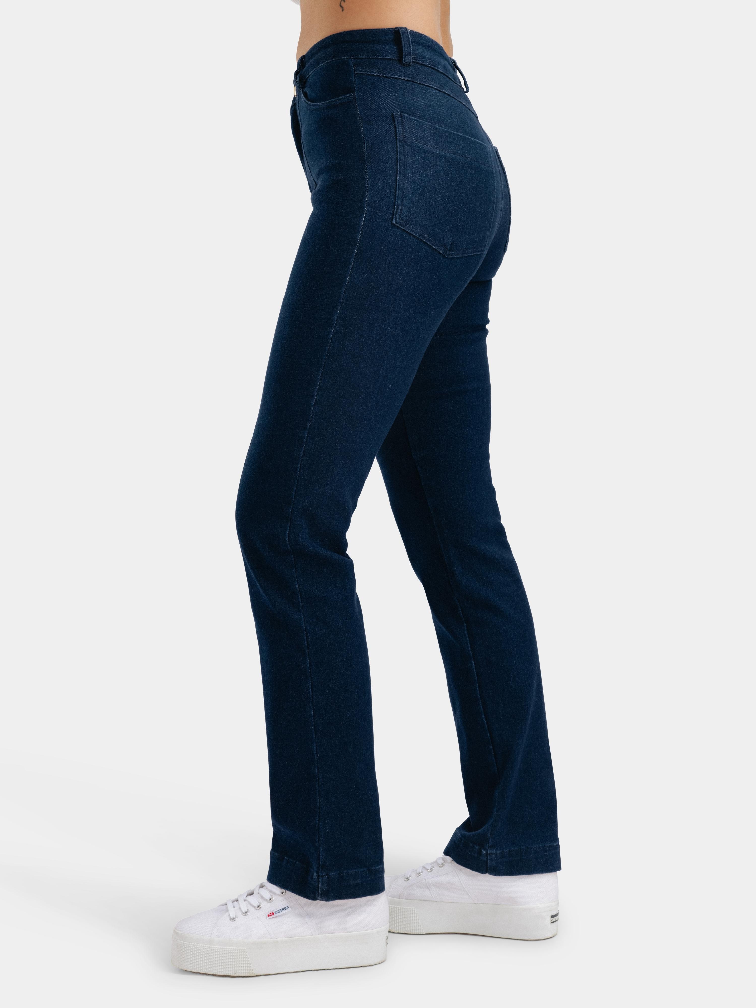 Senja Ulljeans - Regular Dark Blue