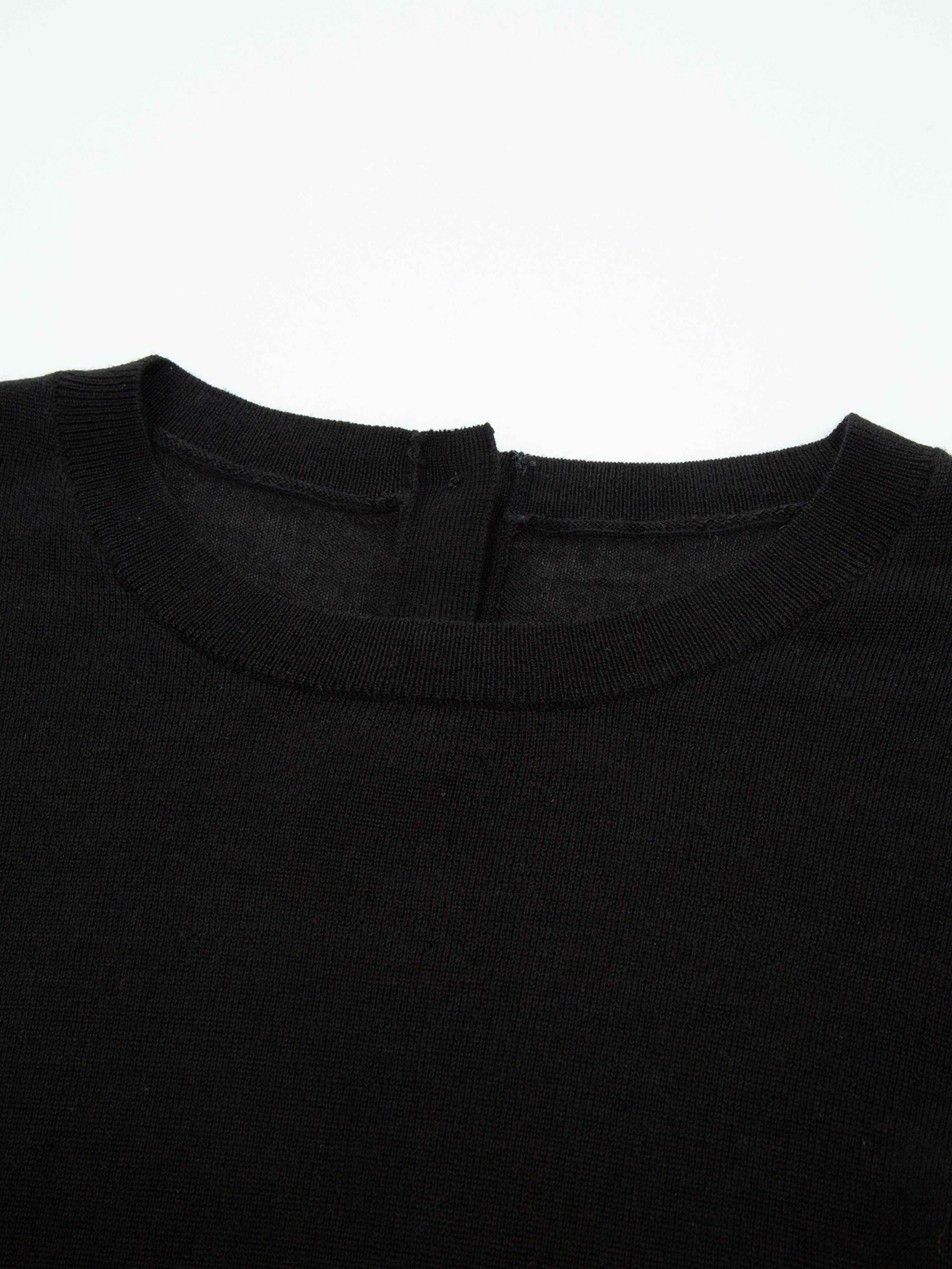 Skorve Ulltopp Black