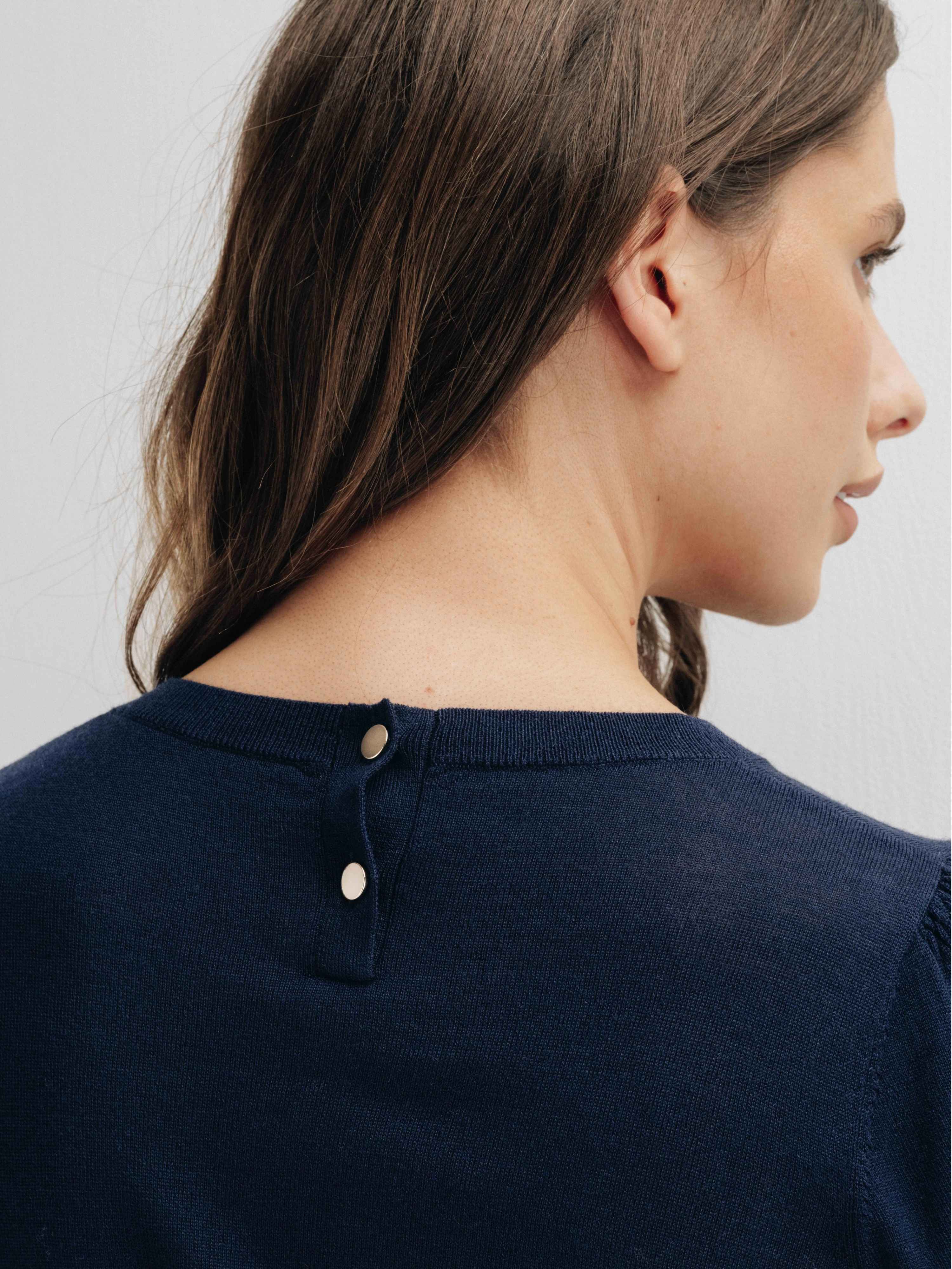 Skorve Ulltopp Blue Ink