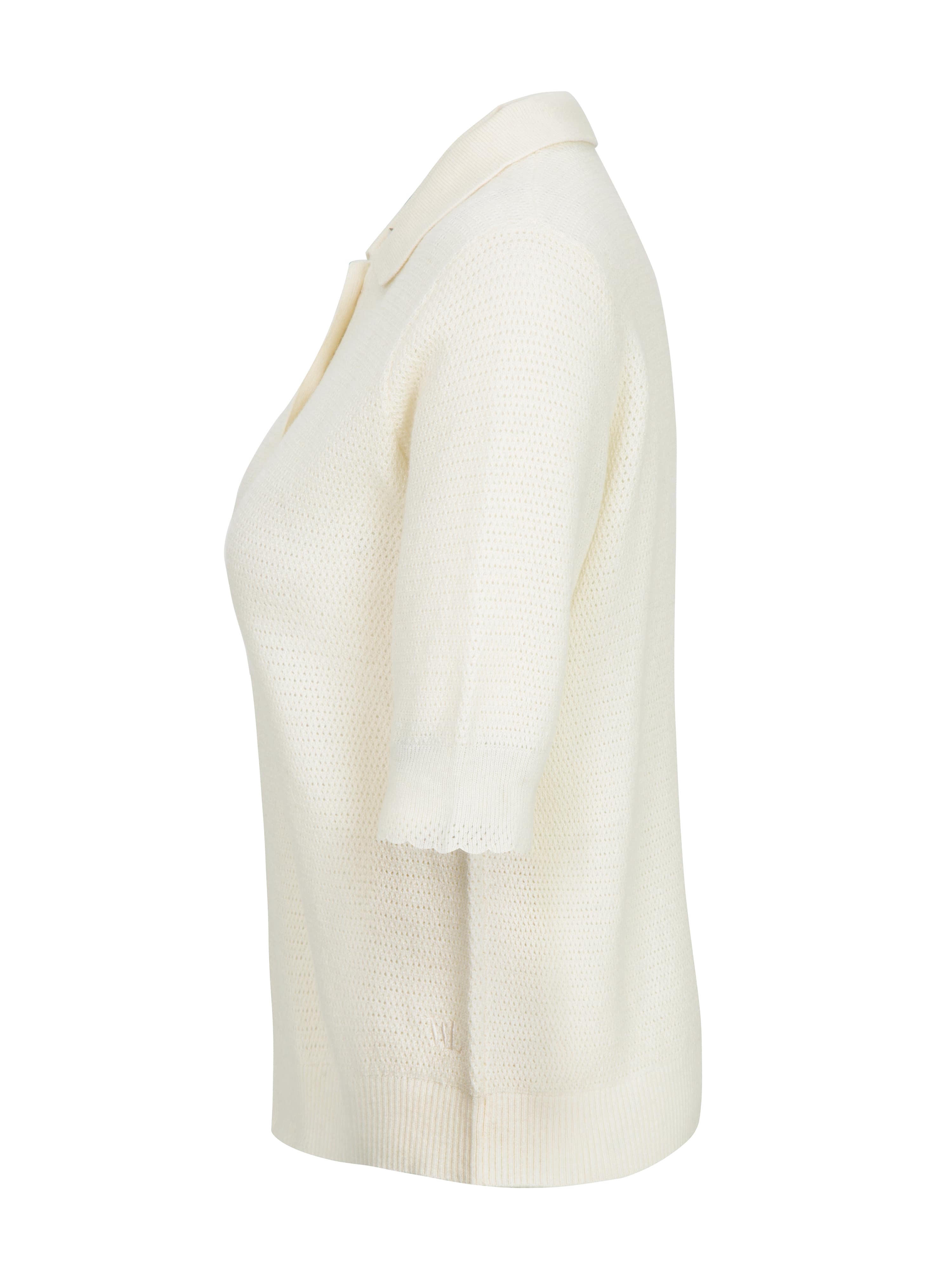 Skudeneshavn Strikket Topp Snow White