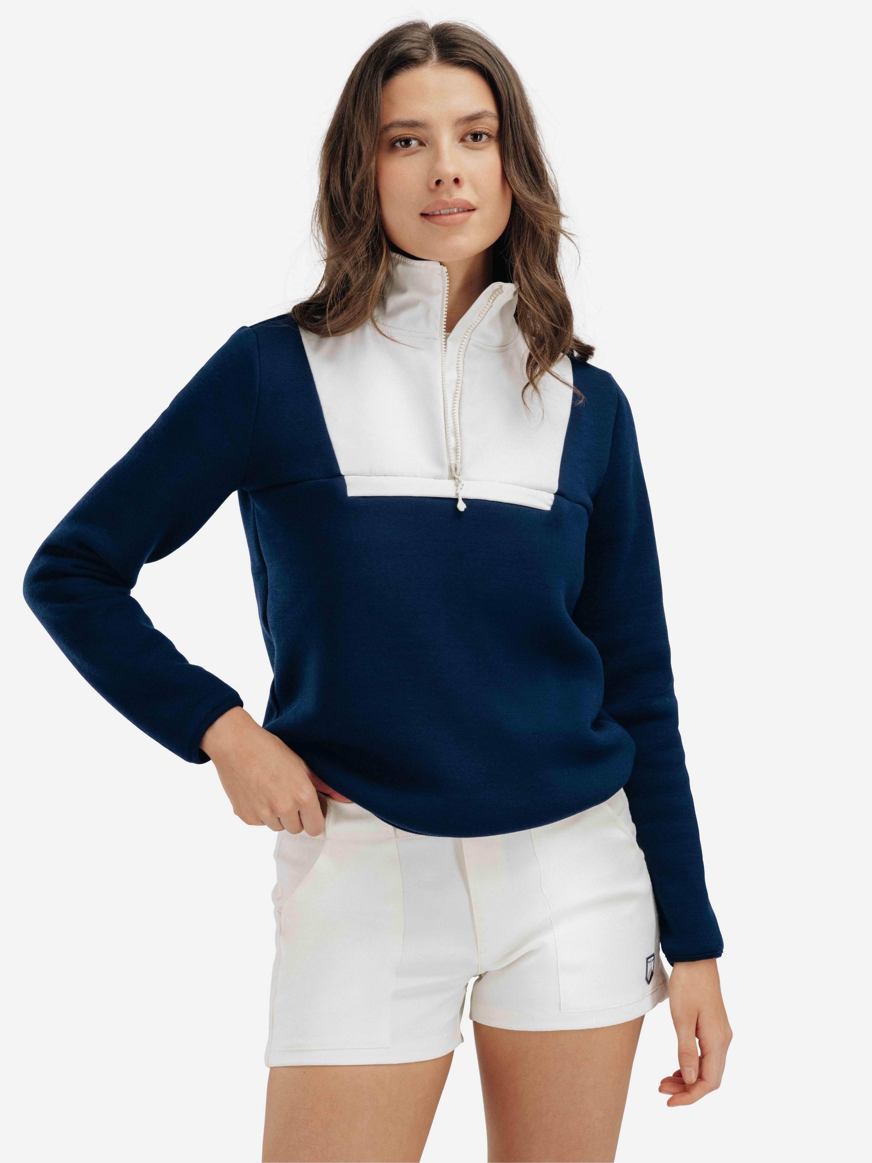 Sogndal Ull-Fleece Blue Ink