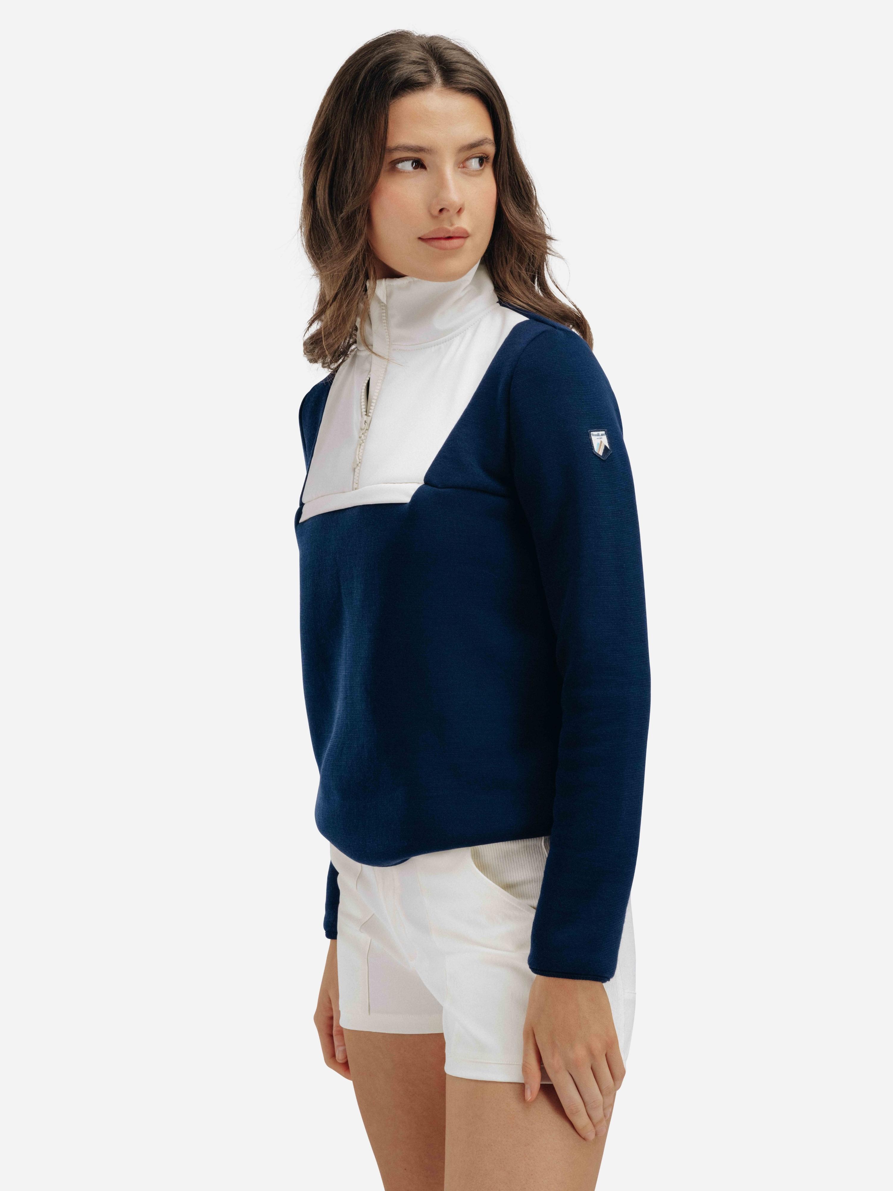 Sogndal Ull-Fleece Blue Ink