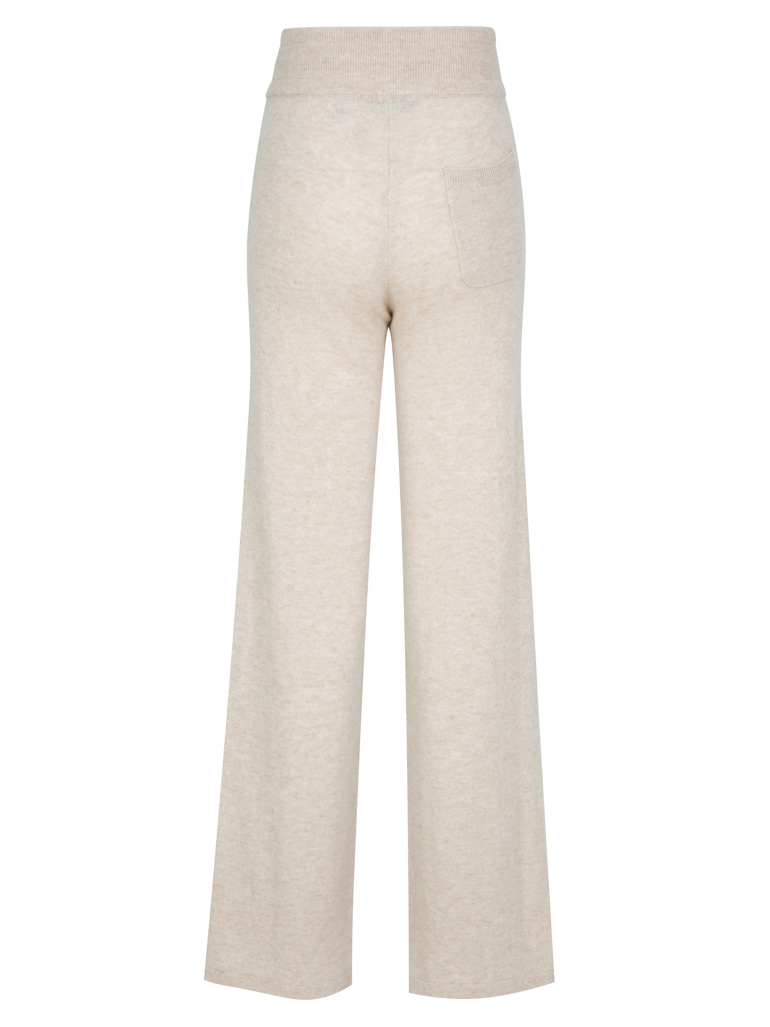 Stortoppen Kashmirbukse - Regular Light Sand Melange