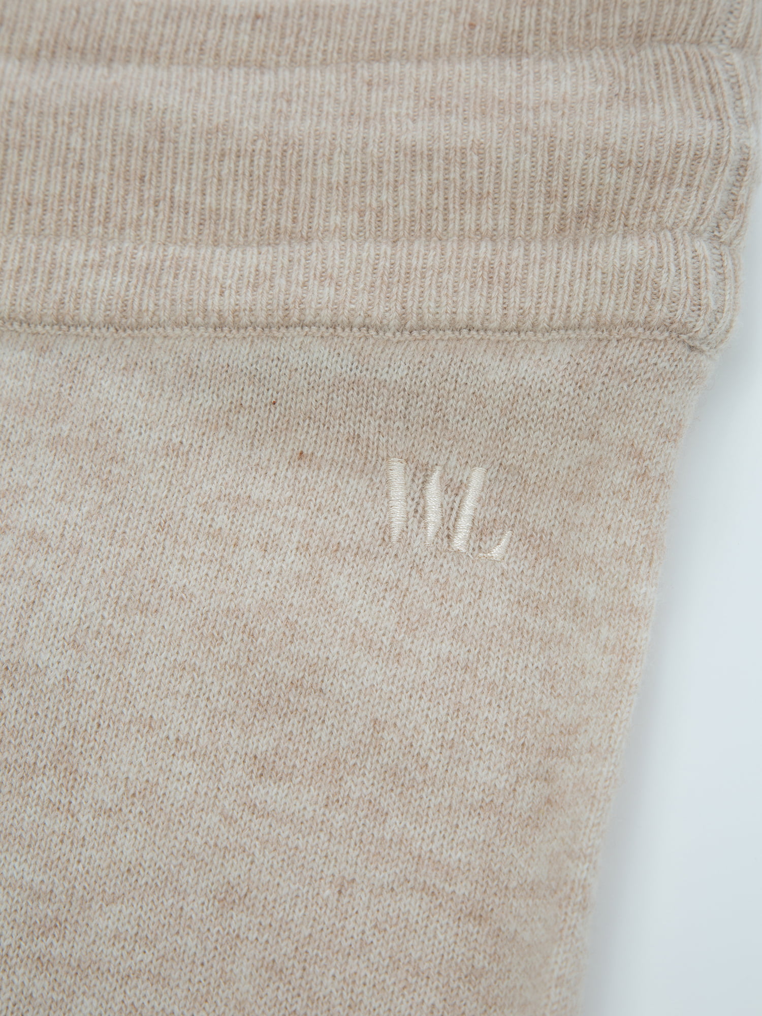 Stortoppen Kashmirbukse - Regular Light Sand Melange