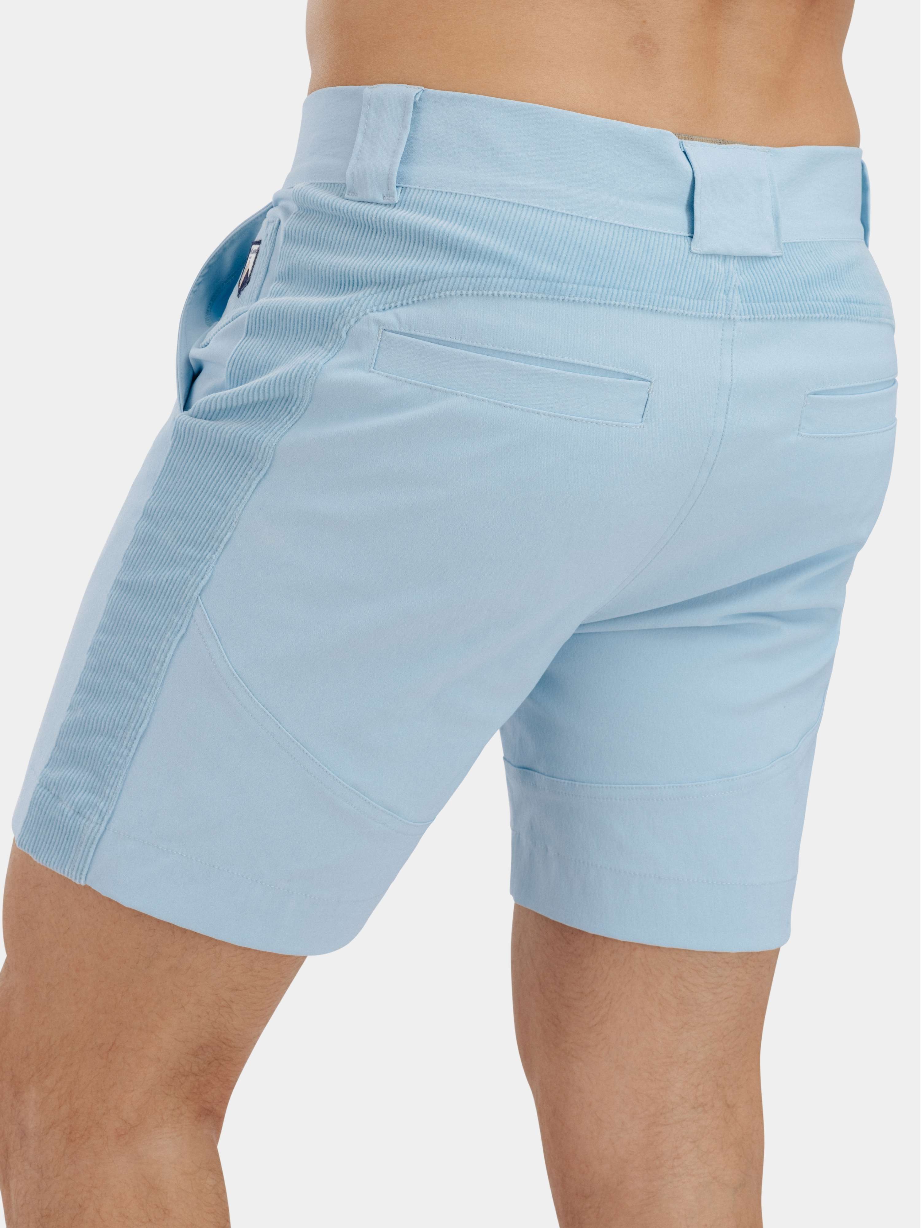 Romsdalseggen Cord Shorts  Light Sky