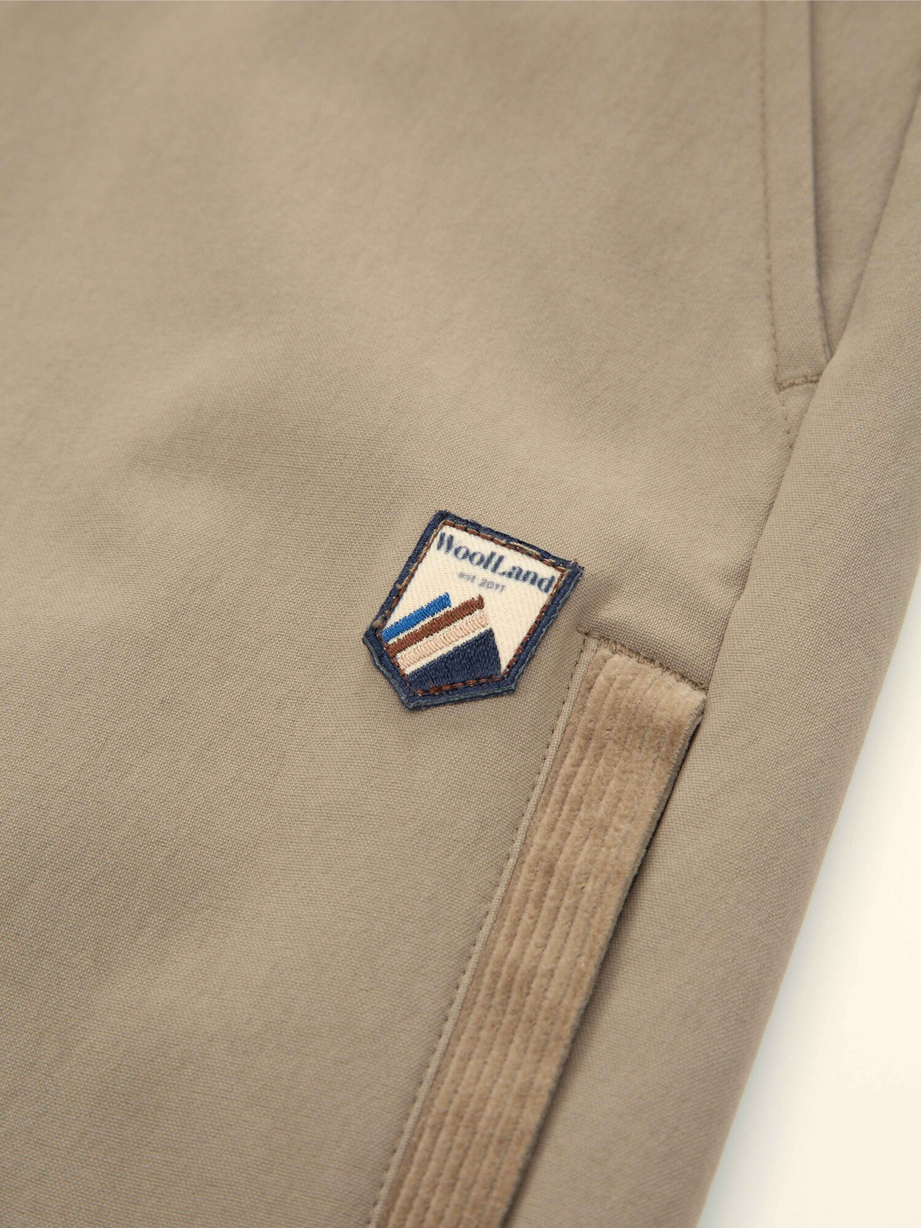 Romsdalshorn Cord Turbukse  Driftwood