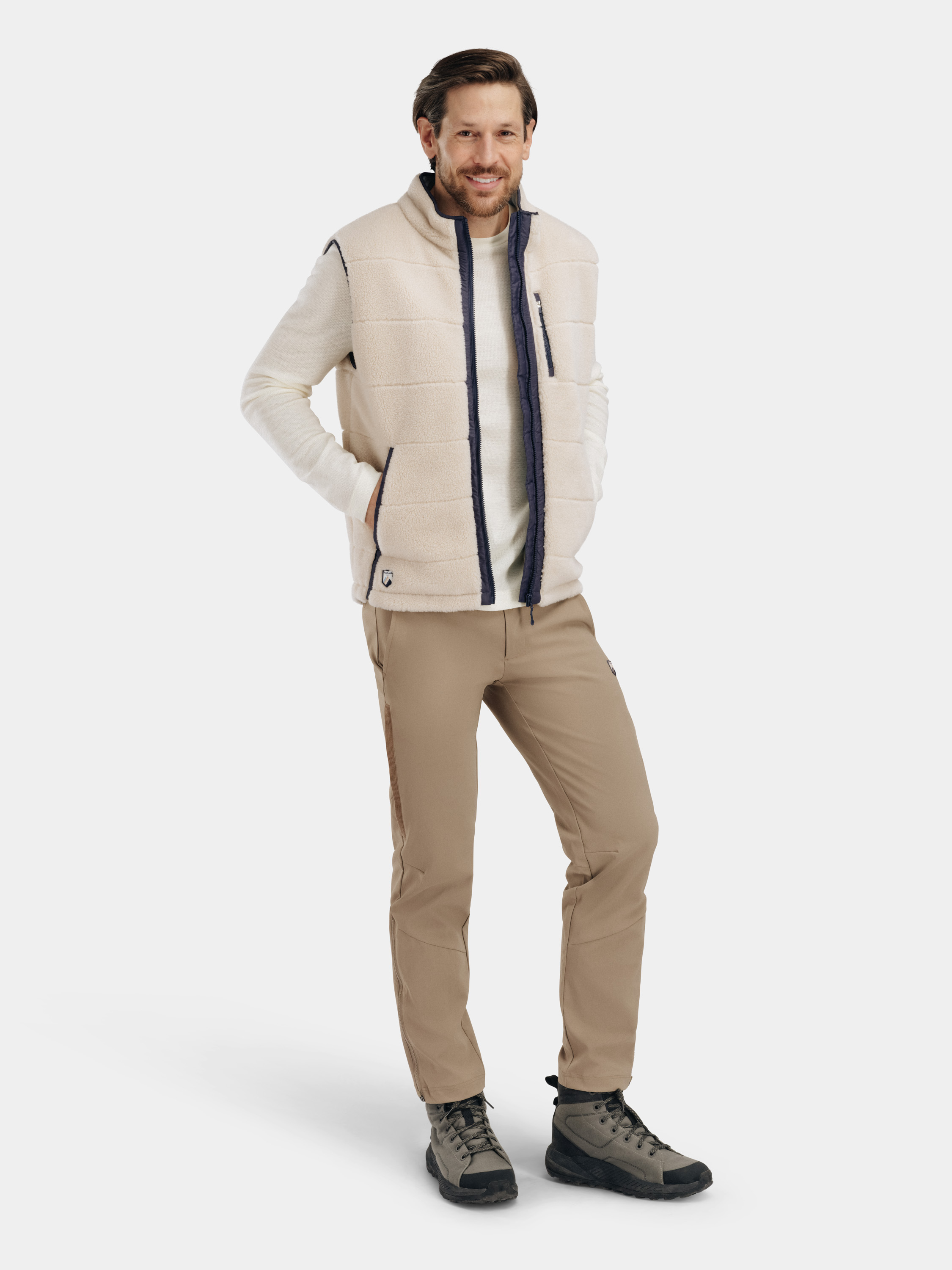 Romsdalshorn Cord Turbukse  Driftwood