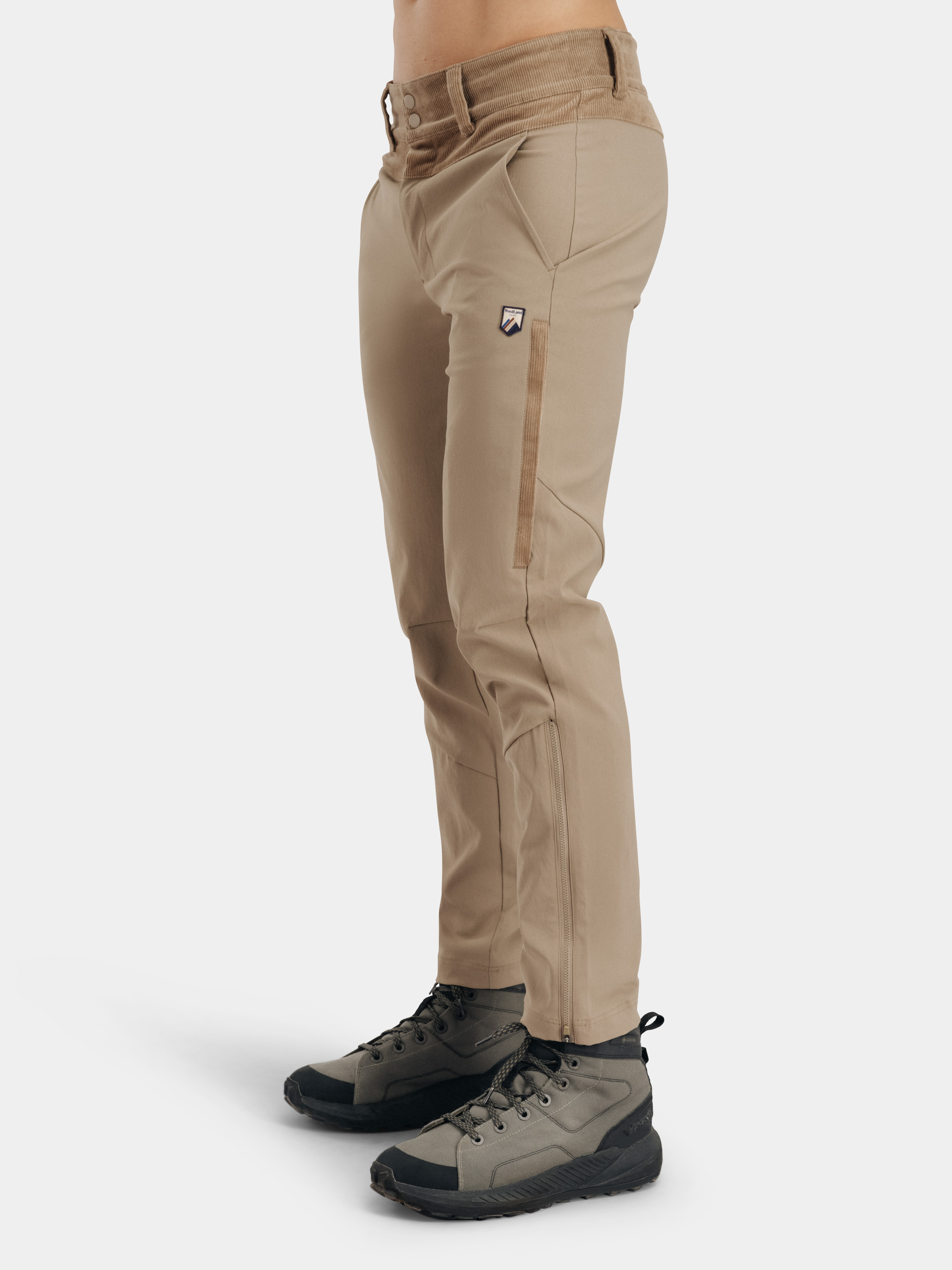 Romsdalshorn Cord Turbukse  Driftwood