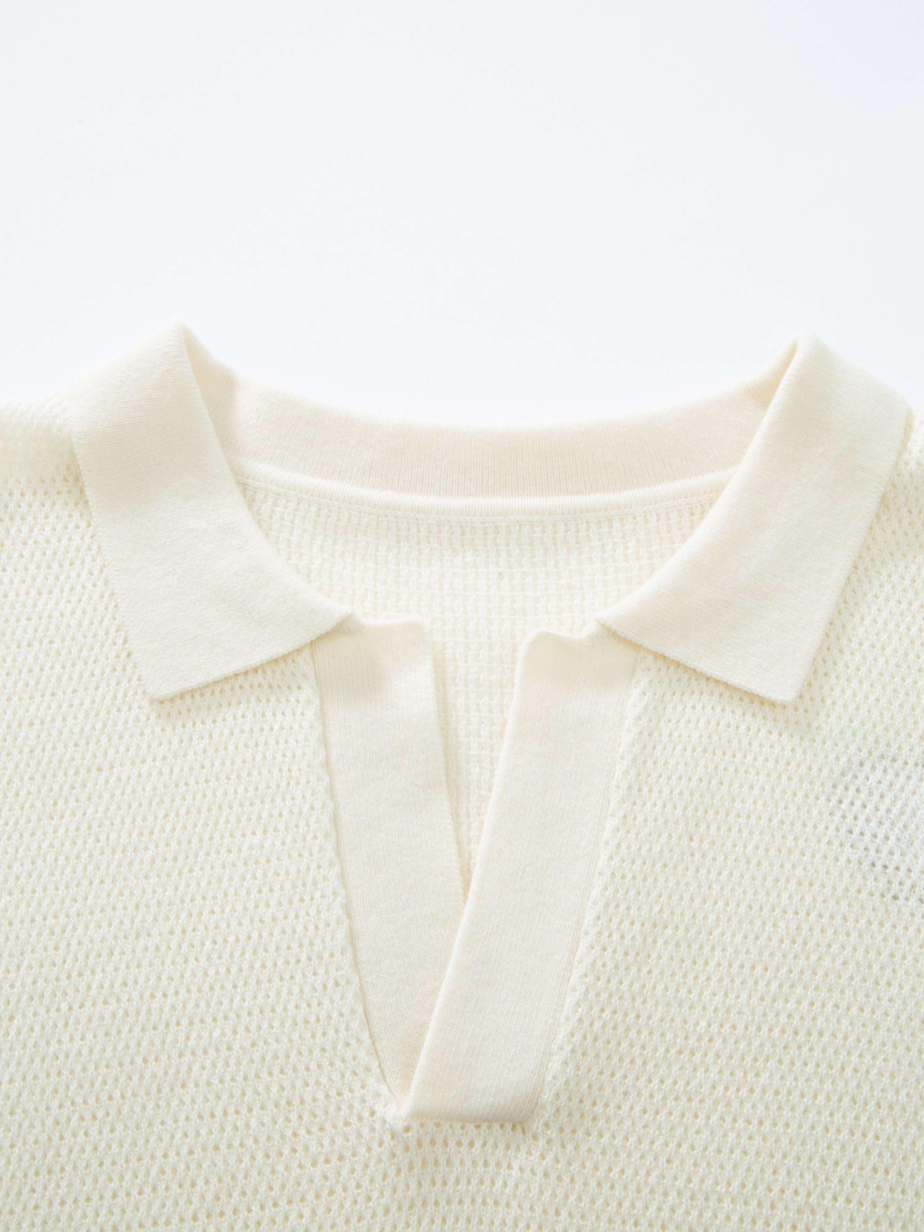 Sandø Strikket Genser Snow White