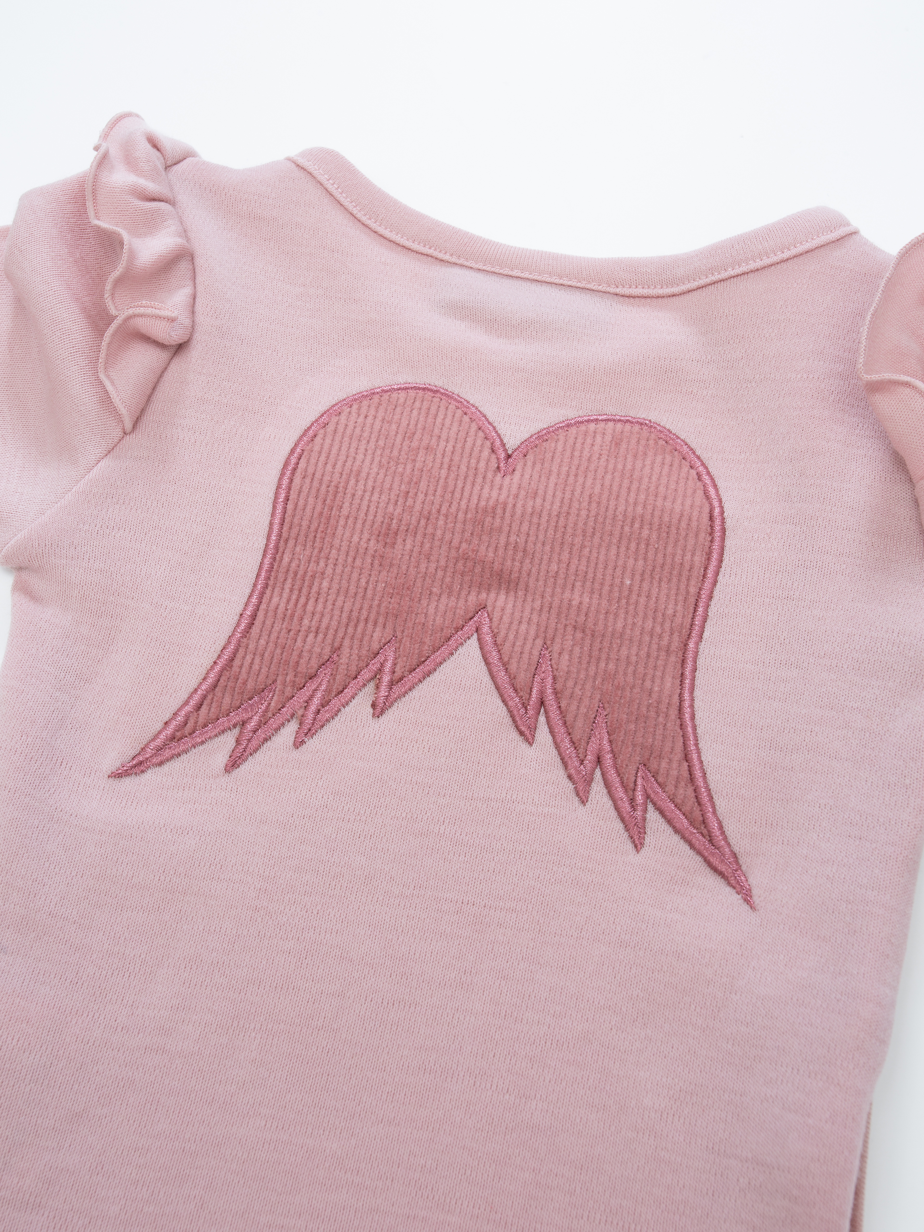 Bergen Omslagsbody 0-6 md Old Pink / Burned Rose
